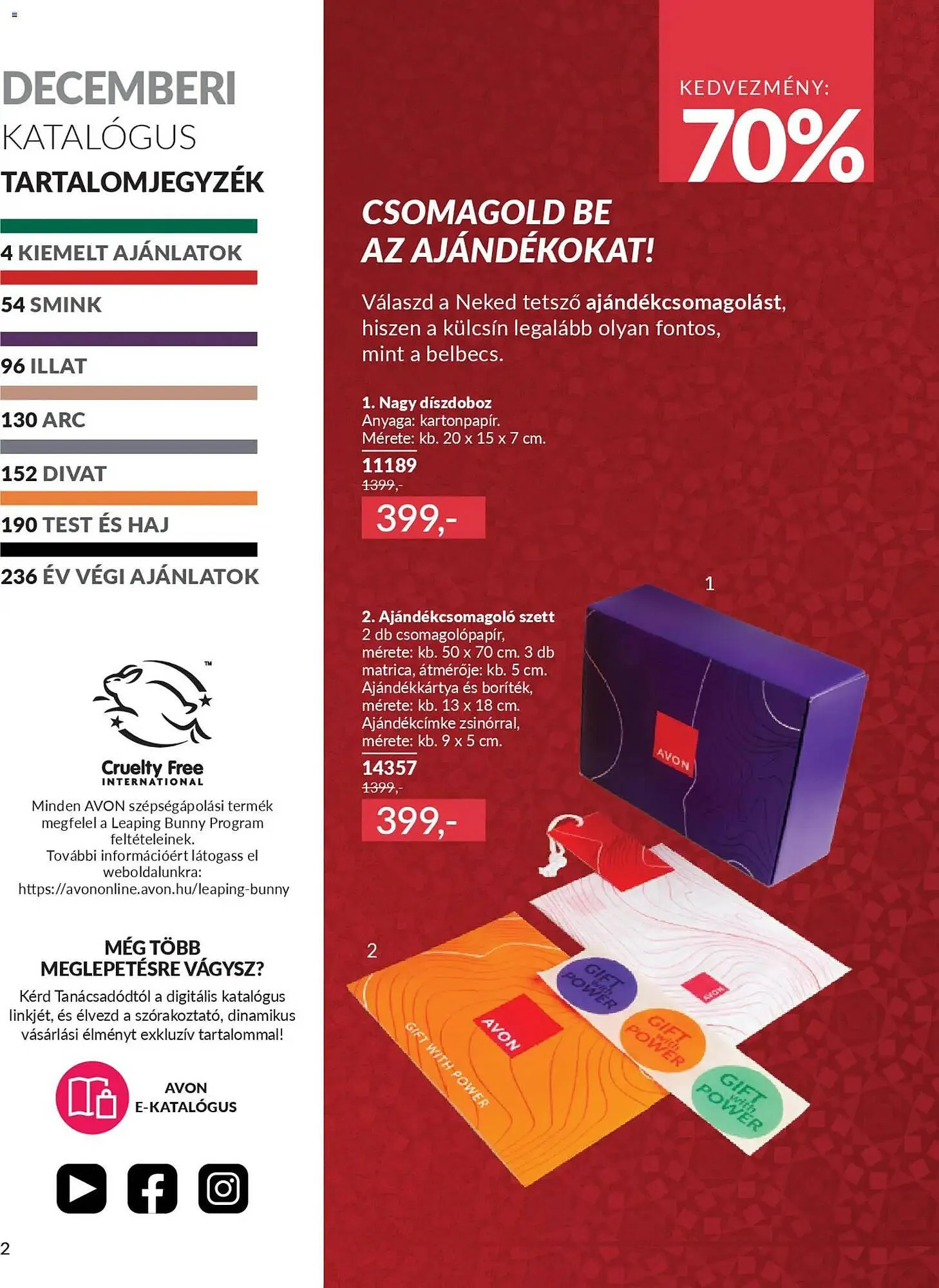 Katalógus AVON katalógus december 1.-tól december 31.-ig 2025. - Oldal 4