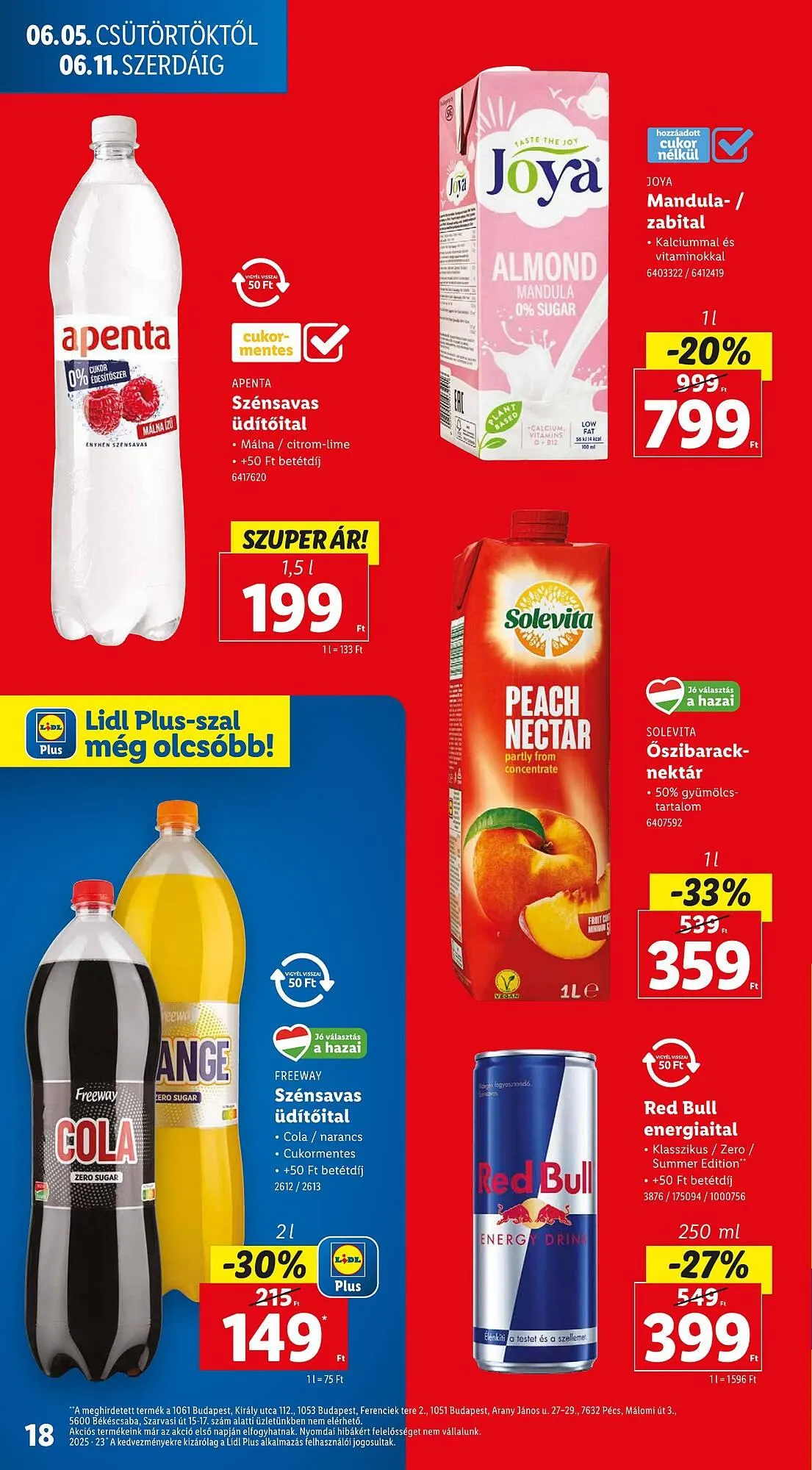 Katalógus Lidl akciós újság június 5.-tól június 11.-ig 2025. - Oldal 18