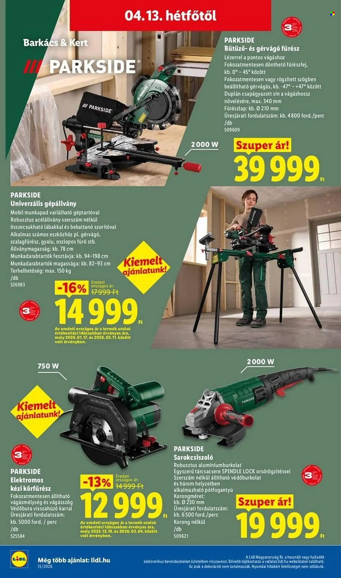 Katalógus Lidl akciós újság április 9.-tól április 15.-ig 2026. - Oldal 20