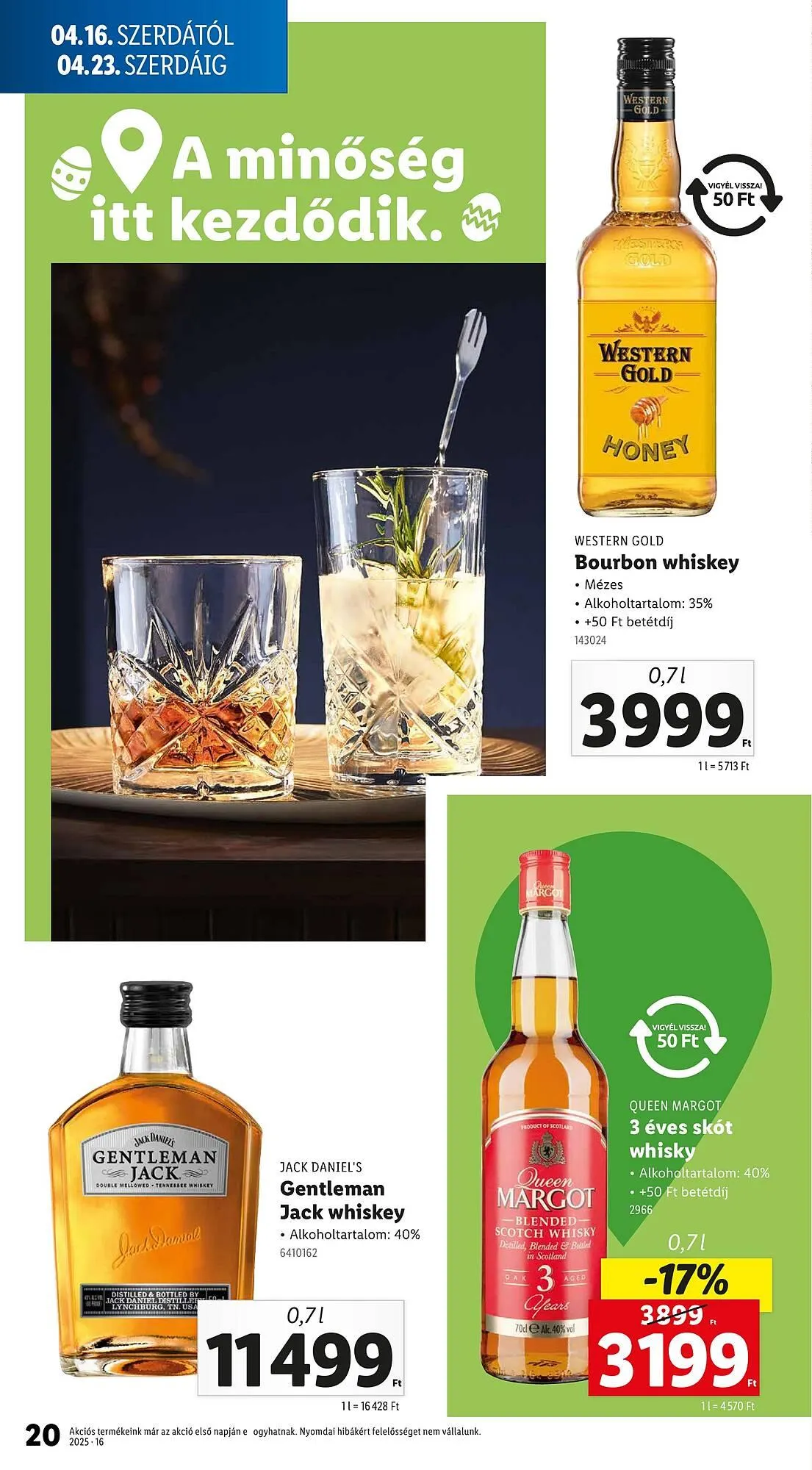 Katalógus Lidl akciós újság április 16.-tól április 19.-ig 2025. - Oldal 20