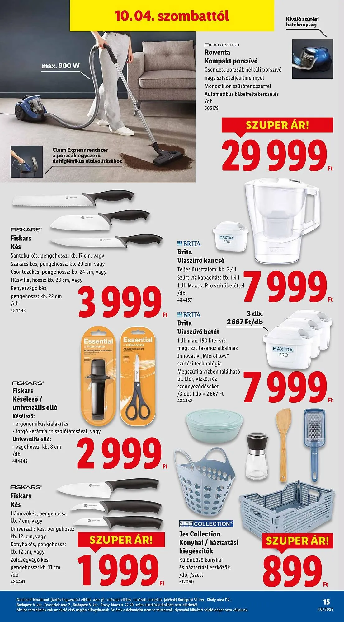 Katalógus Lidl akciós újság október 2.-tól október 8.-ig 2025. - Oldal 16