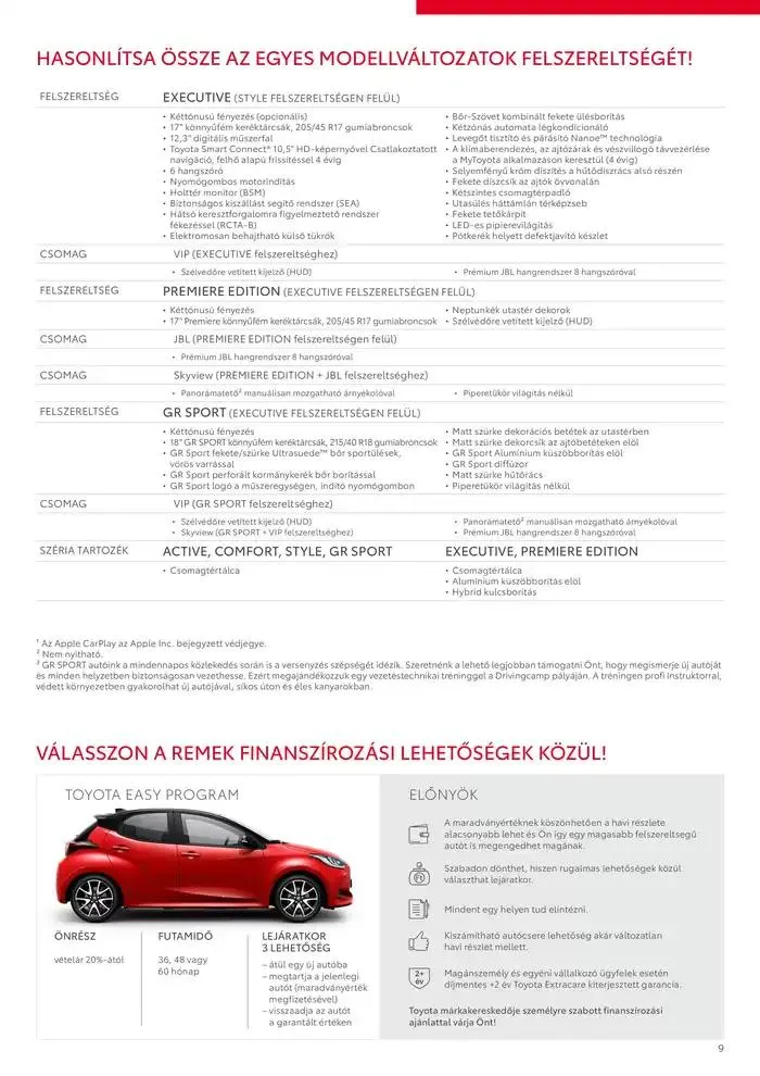 Katalógus Toyota Új YARIS Hybrid november 23.-tól november 23.-ig 2025. - Oldal 9
