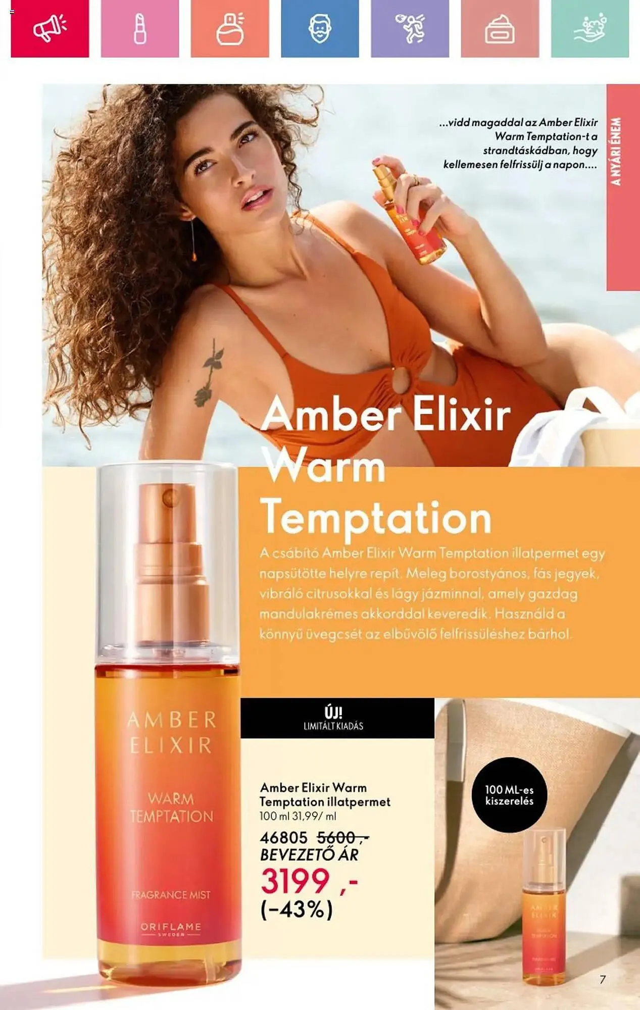 Katalógus Oriflame akciós újság július 6.-tól július 26.-ig 2025. - Oldal 7