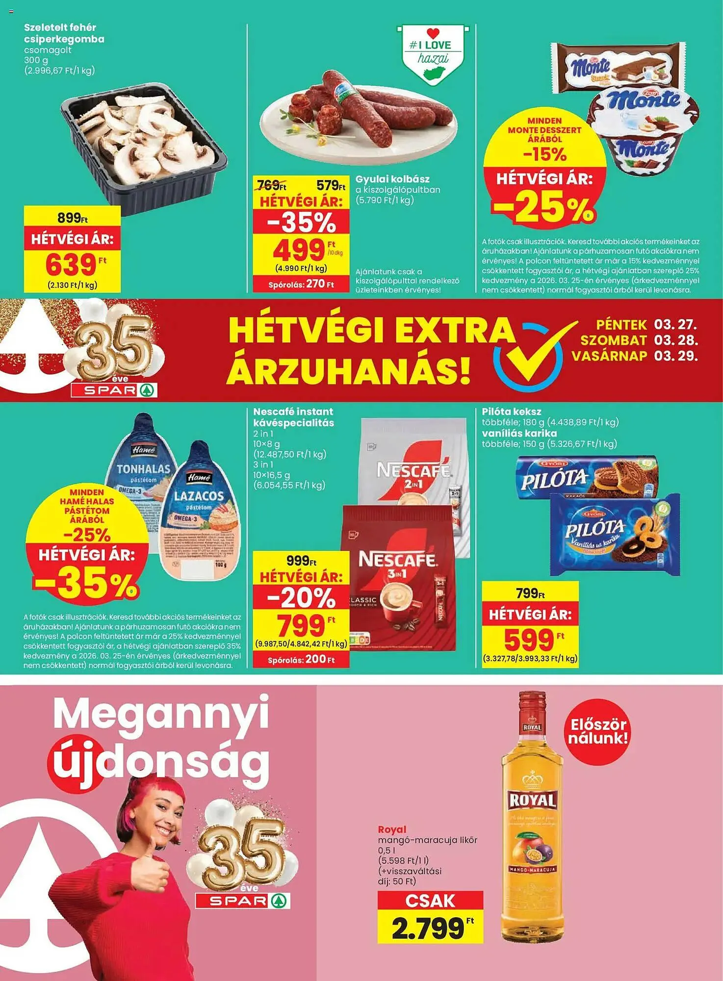 Katalógus Spar akciós újság március 26.-tól április 8.-ig 2026. - Oldal 20