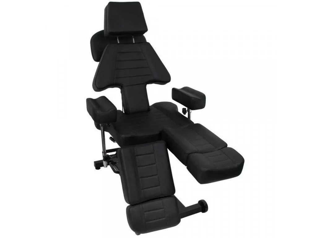 BeautyOne 603B Pro Ink hidraulikus tetováló szék 206*74 cm / 65 kg / fekete