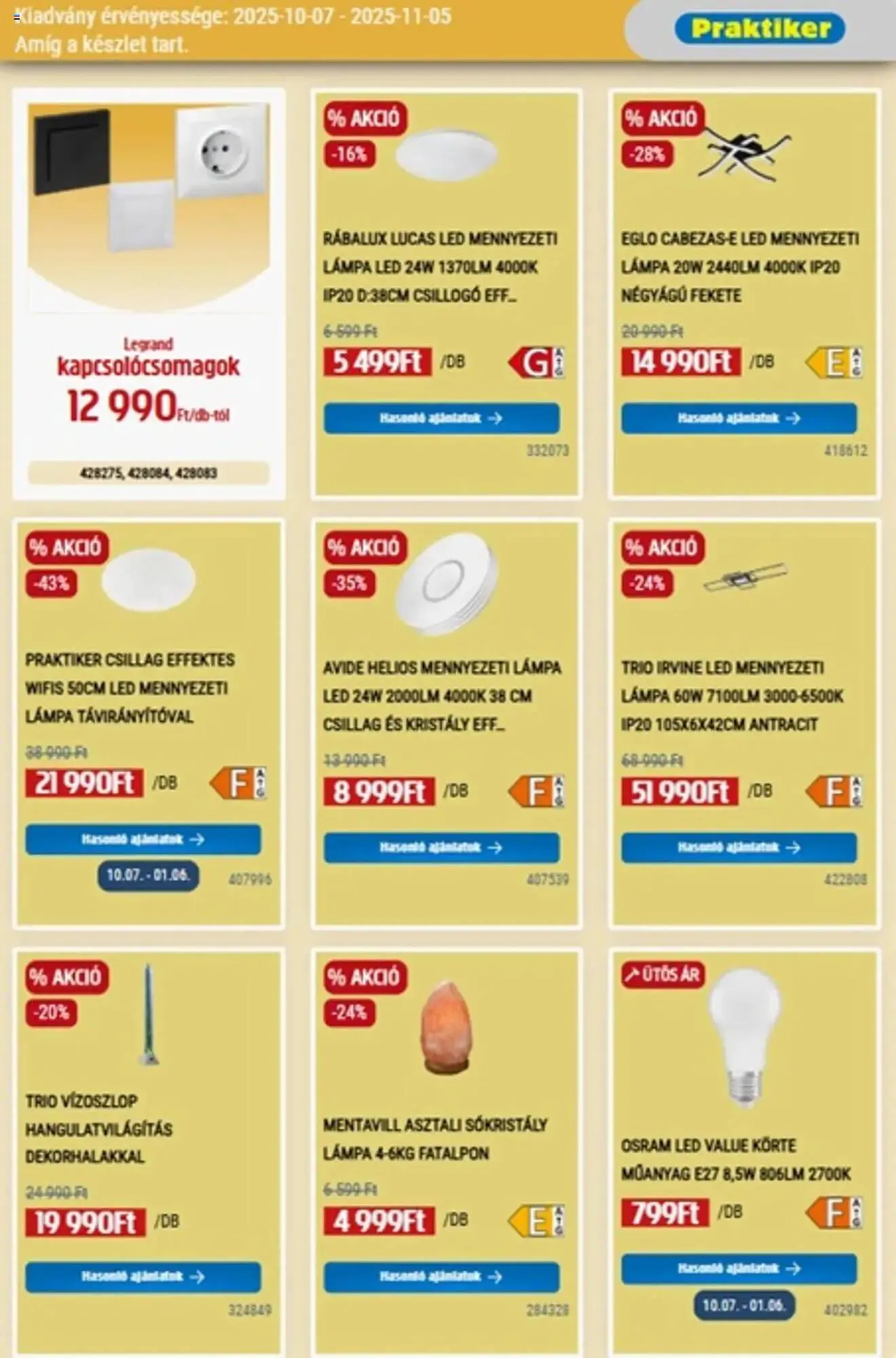 Katalógus Praktiker akciós újság október 7.-tól november 5.-ig 2025. - Oldal 19