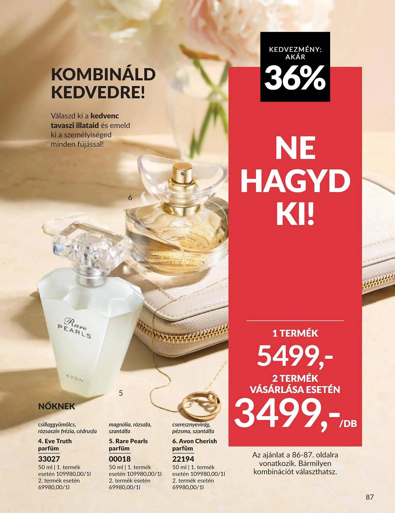 Katalógus AVON akciós újság március 1.-tól március 31.-ig 2025. - Oldal 87