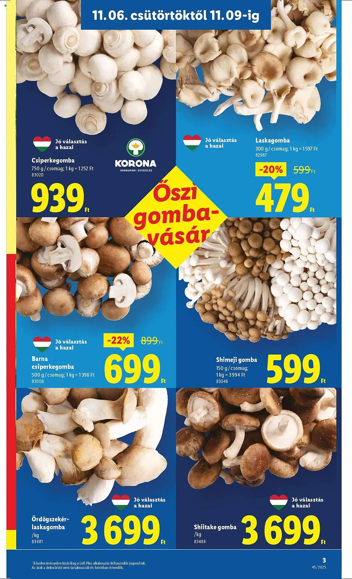 Katalógus Lidl akciós újság november 6.-tól november 12.-ig 2025. - Oldal 3