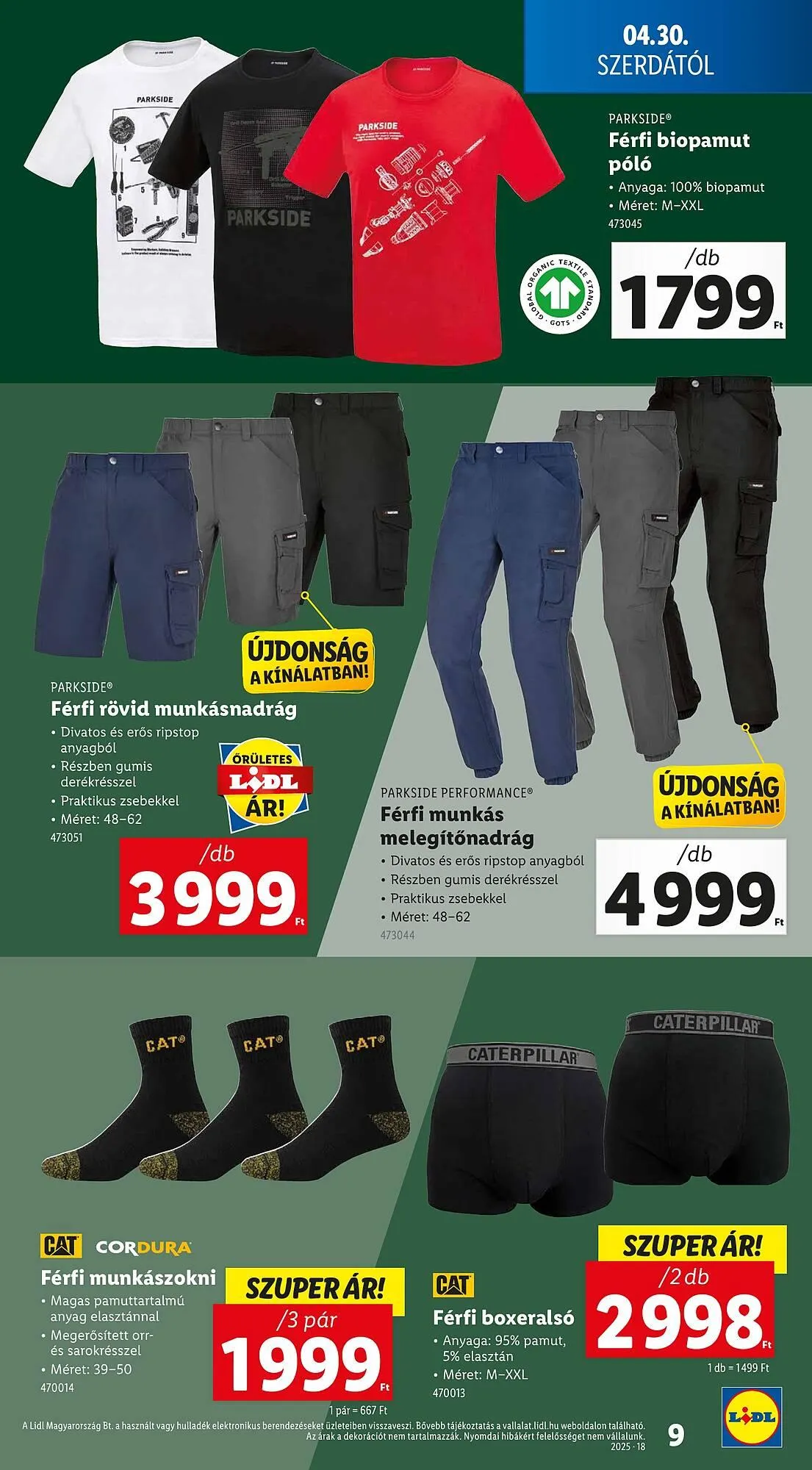 Katalógus Lidl akciós újság április 30.-tól május 4.-ig 2025. - Oldal 9