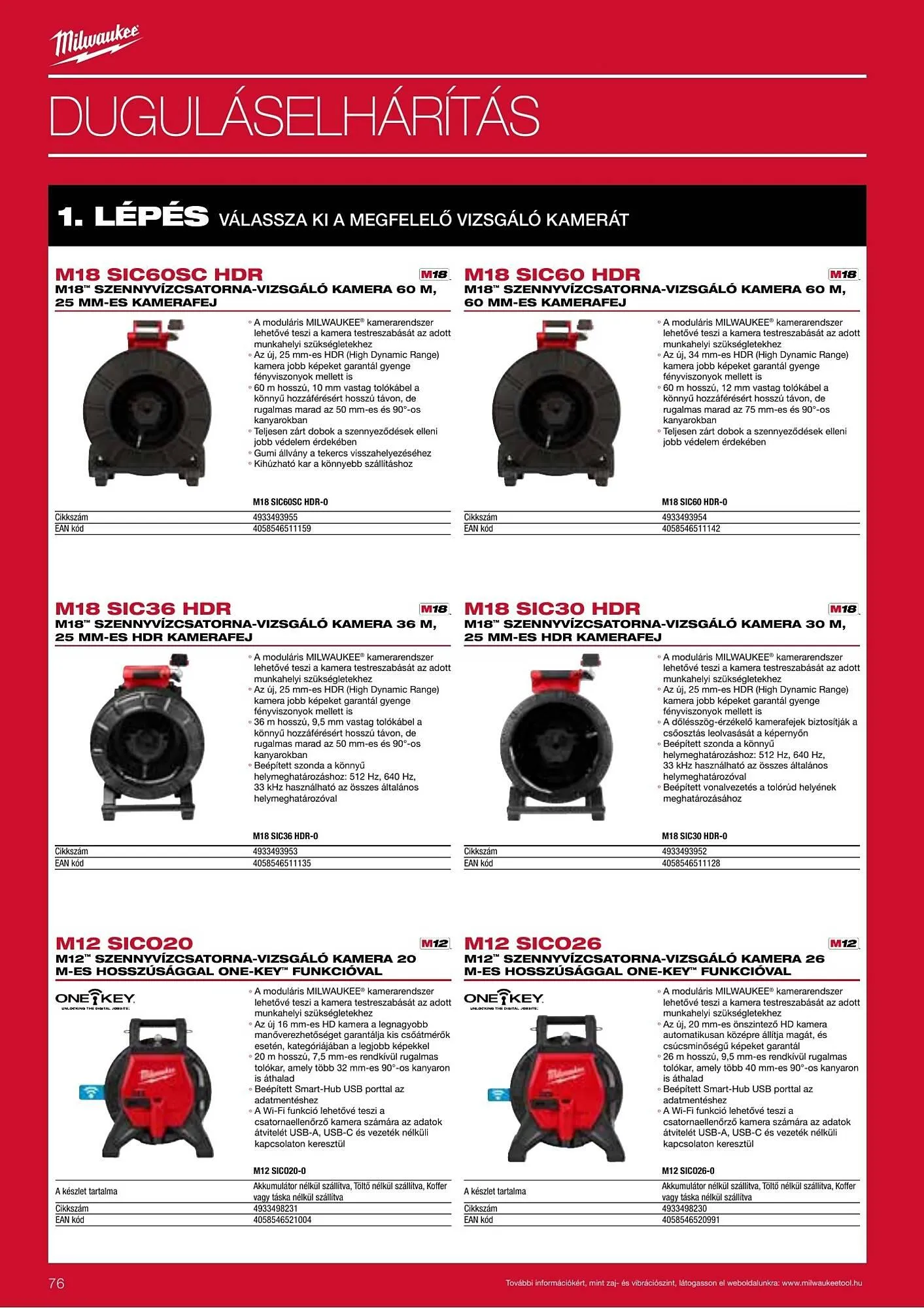 Katalógus Milwaukee akciós újság szeptember 16.-tól december 31.-ig 2026. - Oldal 76