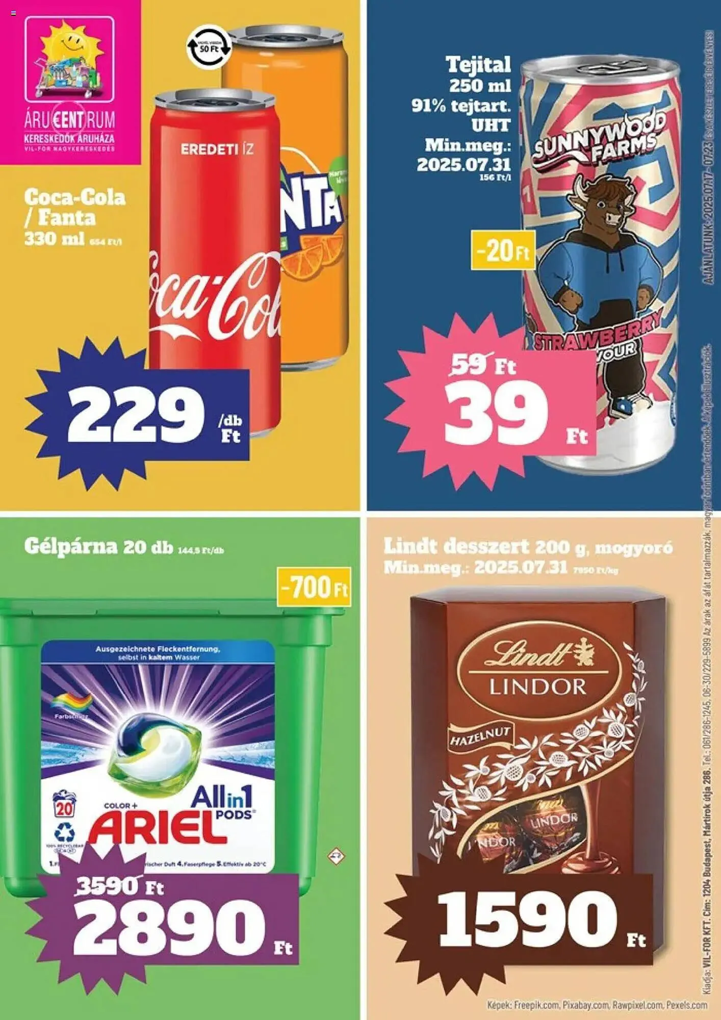 Vil-For akciós újság - 1