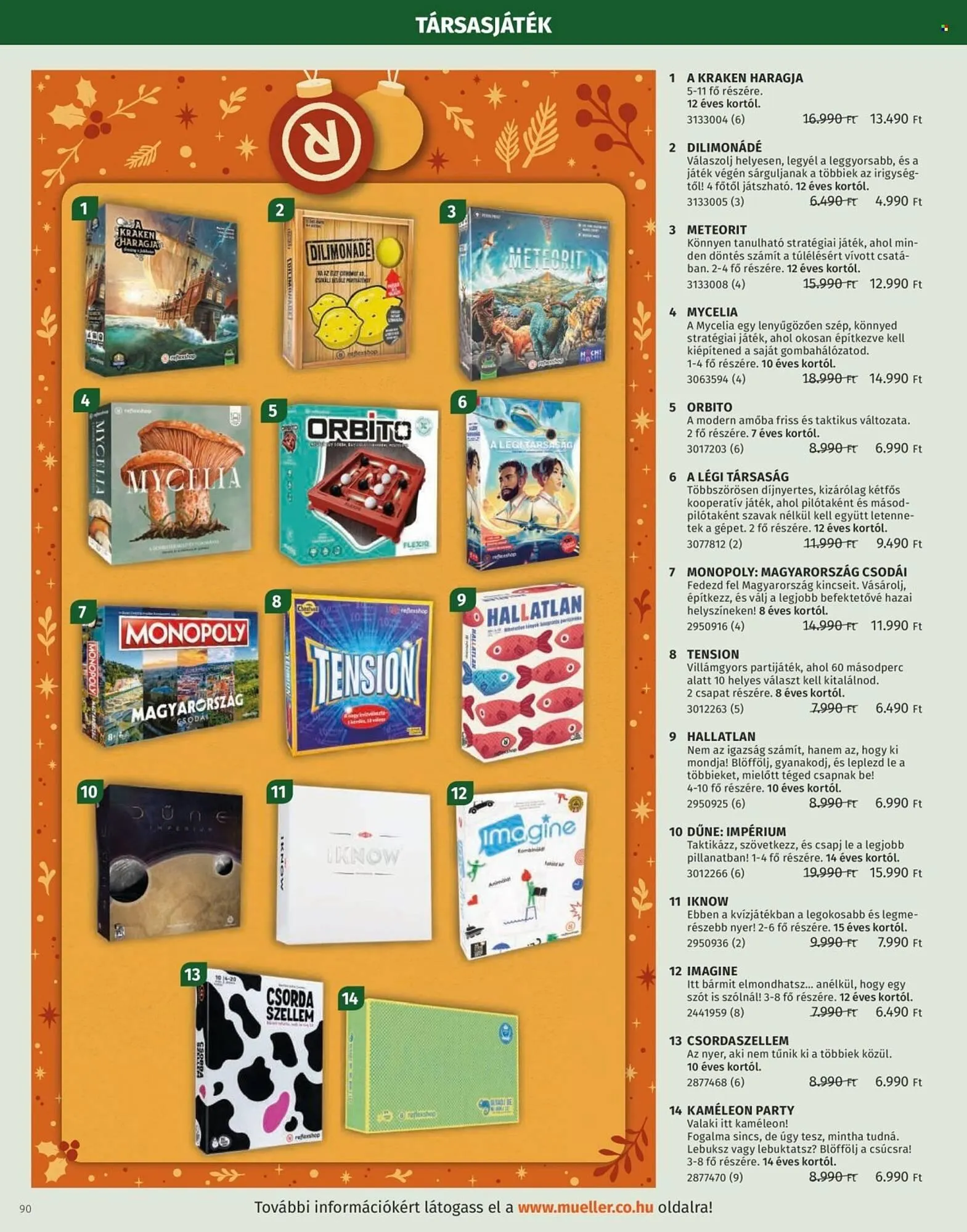 Katalógus Müller akciós újság október 27.-tól december 31.-ig 2025. - Oldal 90