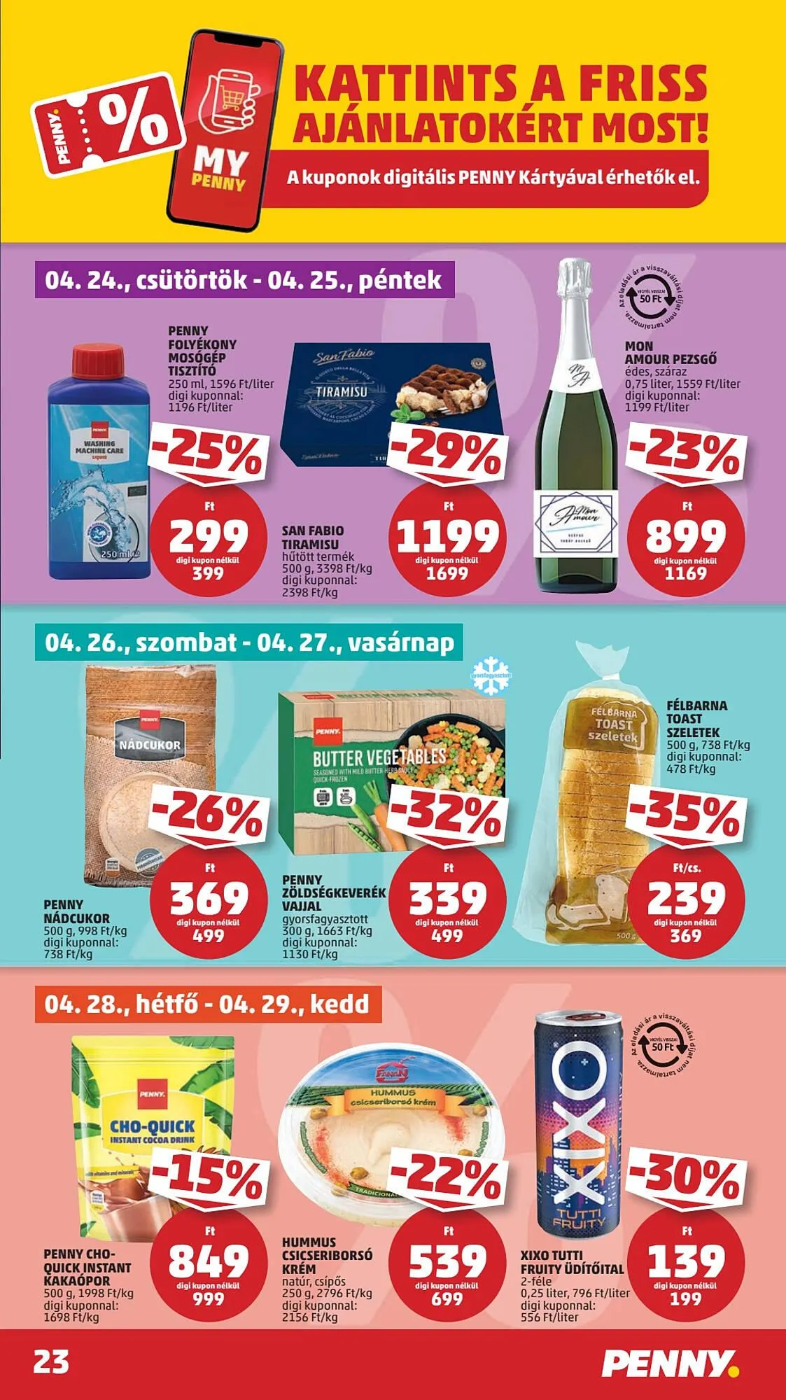 Katalógus PENNY akciós újság április 24.-tól április 29.-ig 2025. - Oldal 27