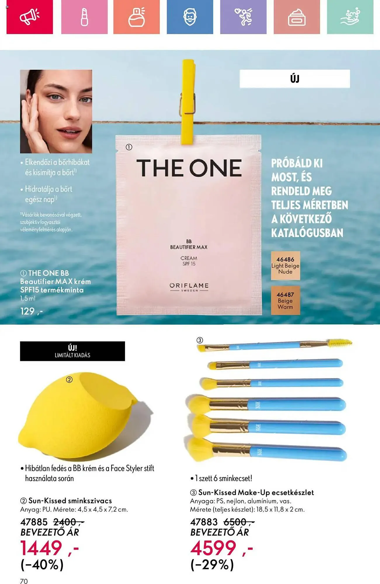 Katalógus Oriflame akciós újság június 15.-tól július 5.-ig 2025. - Oldal 70