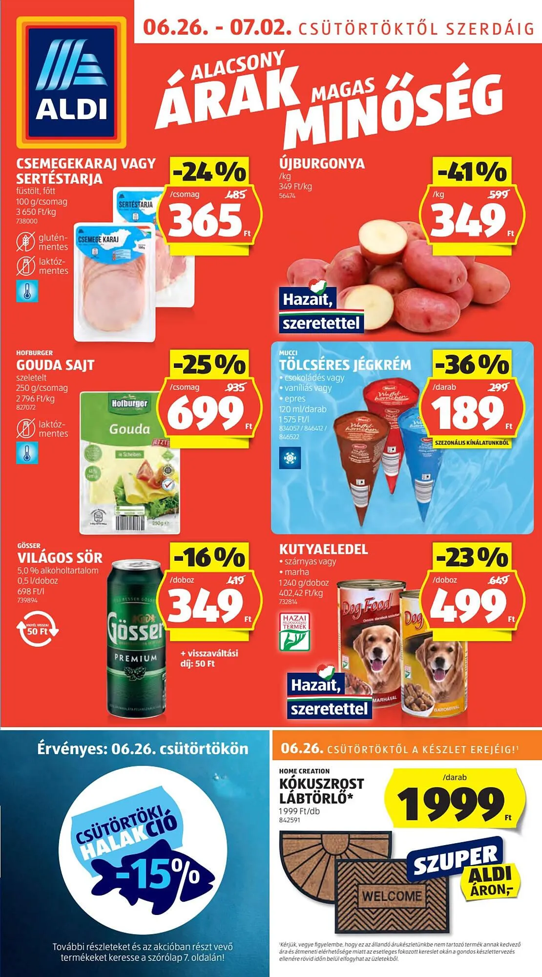 Katalógus ALDI akciós újság június 26.-tól július 2.-ig 2025. - Oldal 1