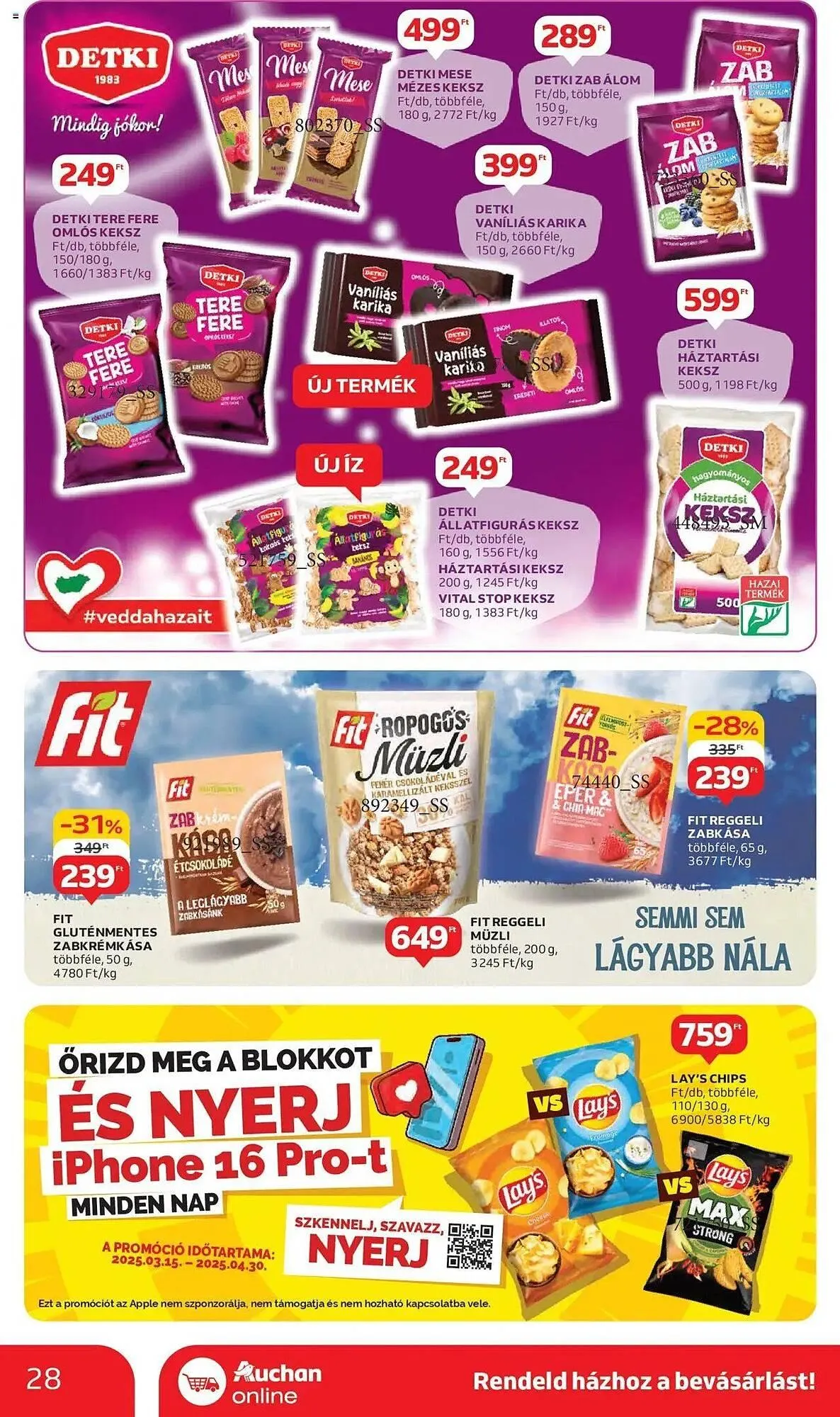Katalógus Auchan akciós újság április 10.-tól április 16.-ig 2025. - Oldal 28