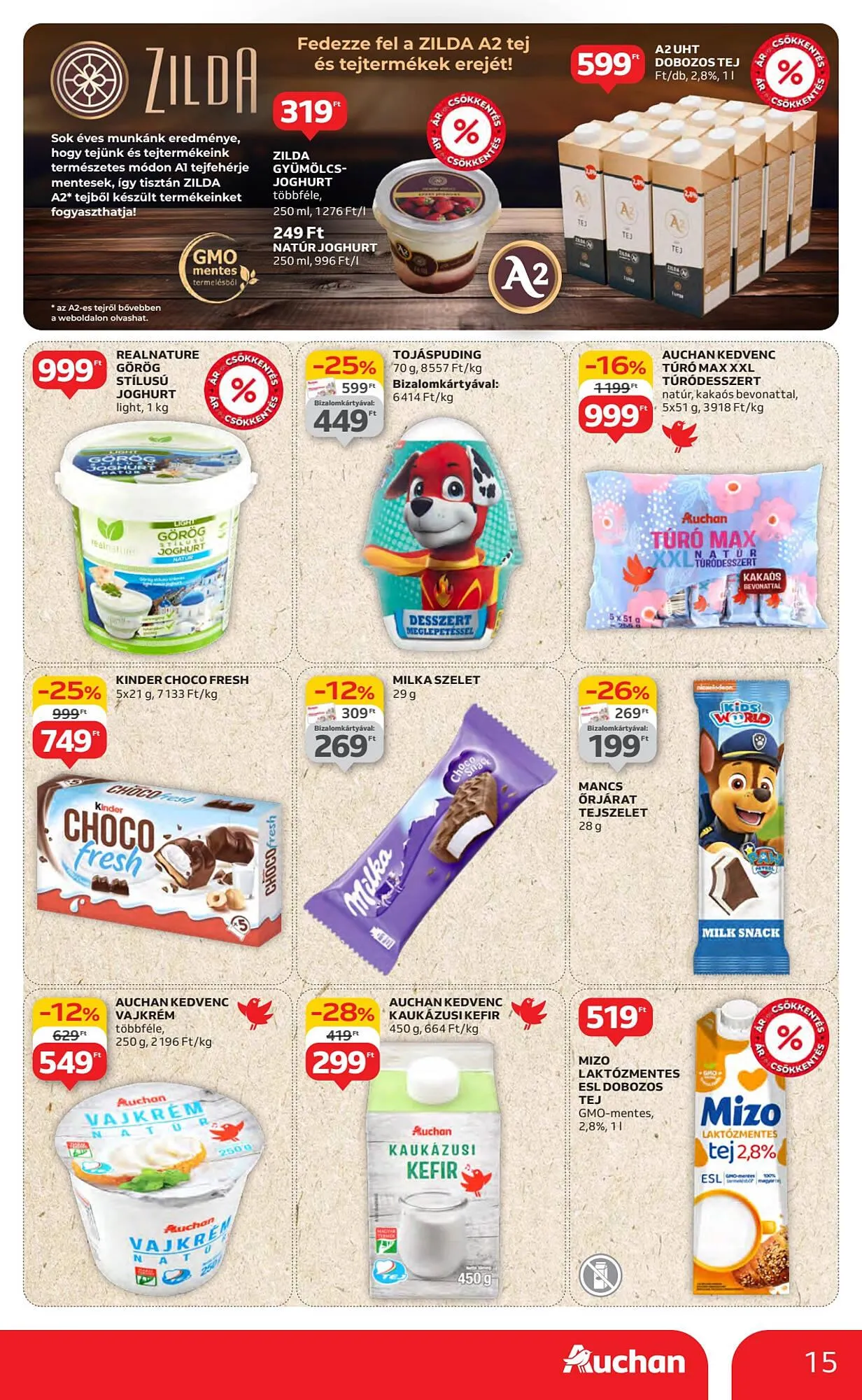 Katalógus Auchan akciós újság július 17.-tól július 23.-ig 2025. - Oldal 15