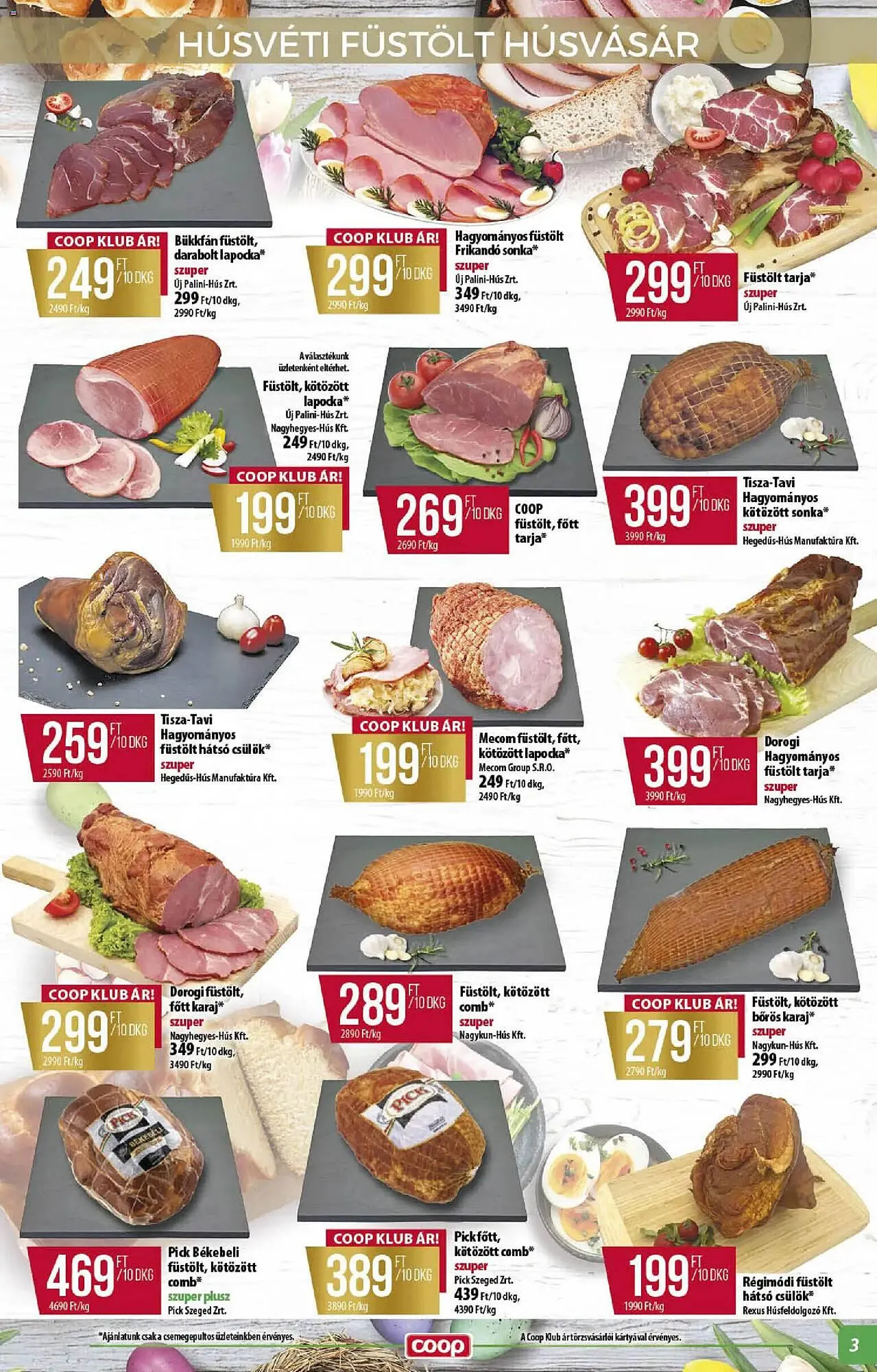 Katalógus Coop akciós újság március 26.-tól április 4.-ig 2026. - Oldal 3