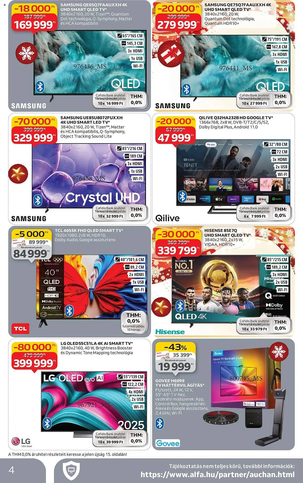 Katalógus Auchan akciós újság november 27.-tól december 10.-ig 2025. - Oldal 4