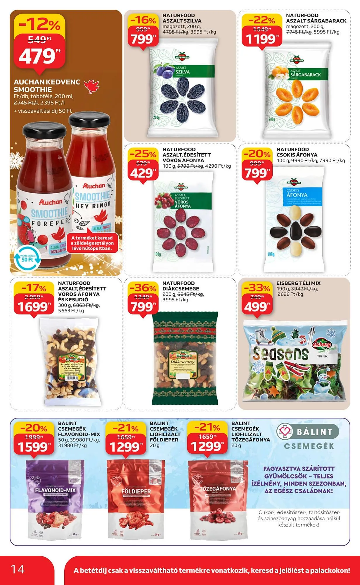 Katalógus Auchan akciós újság december 4.-tól december 10.-ig 2025. - Oldal 14