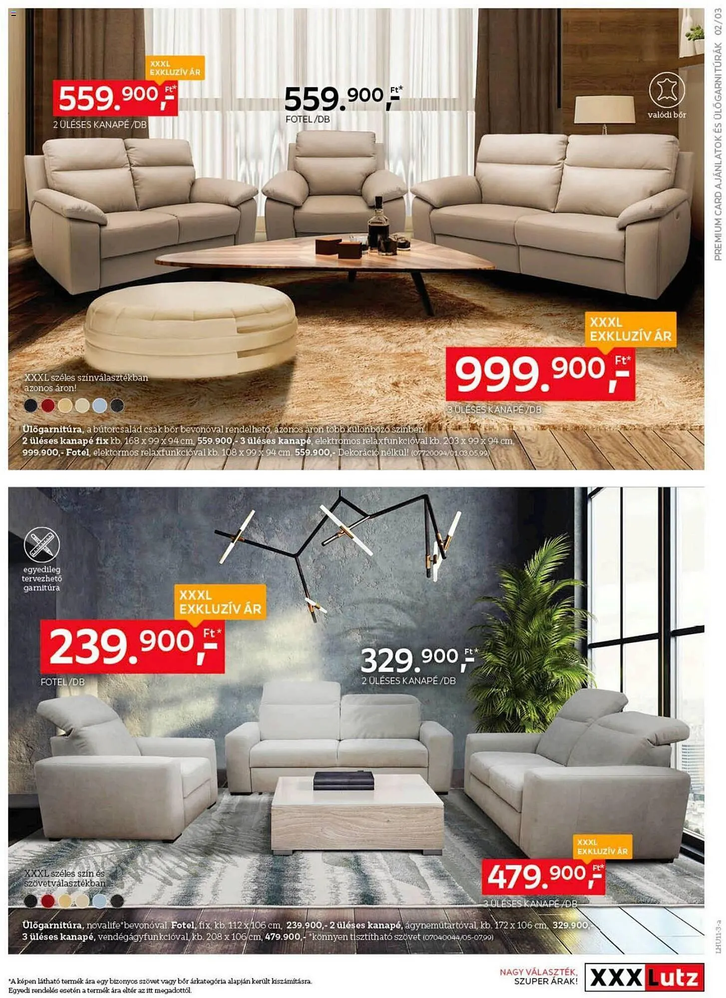 Katalógus XXXLutz akciós újság október 30.-tól november 26.-ig 2023. - Oldal 3