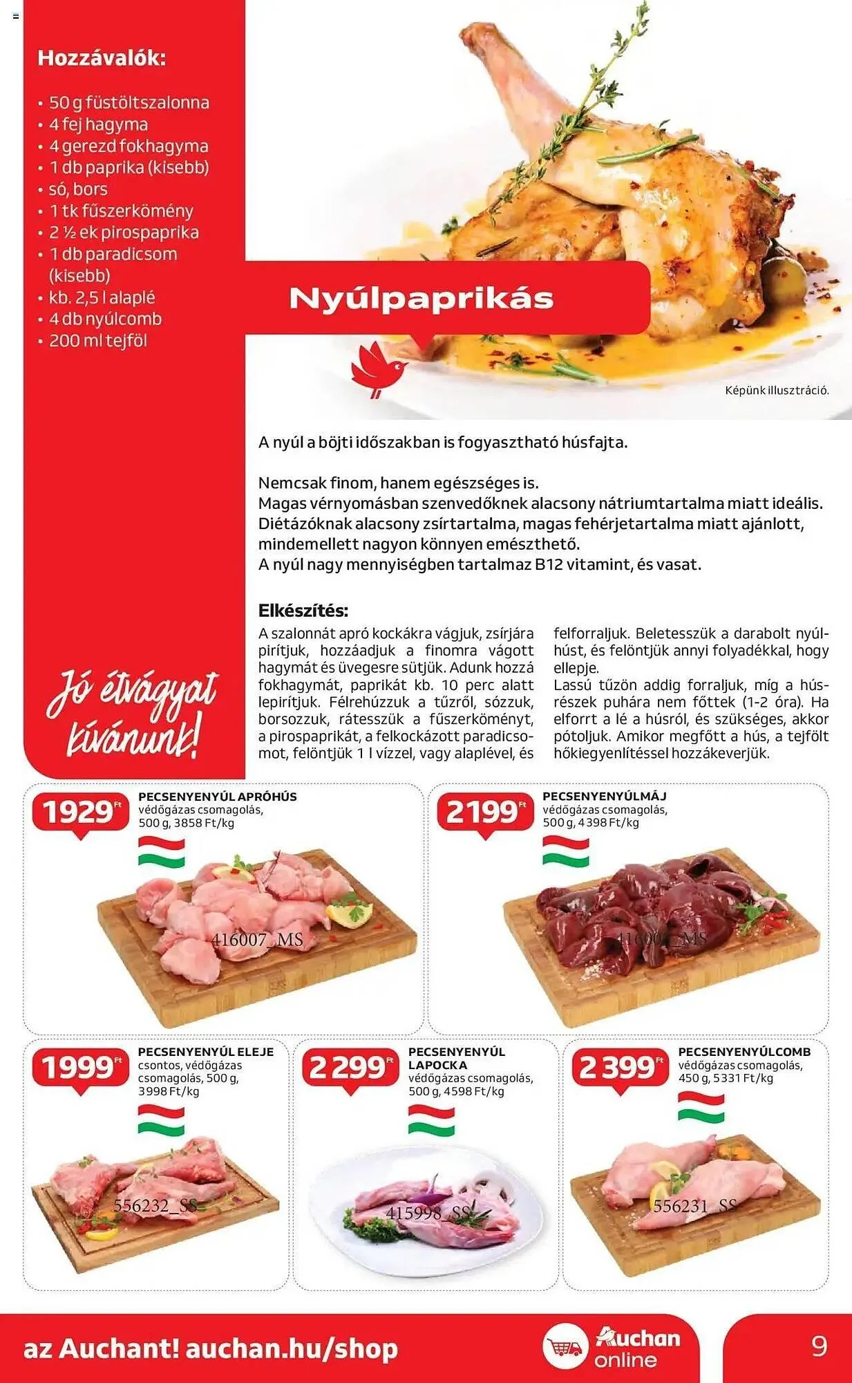 Katalógus Auchan akciós újság április 3.-tól április 9.-ig 2025. - Oldal 9