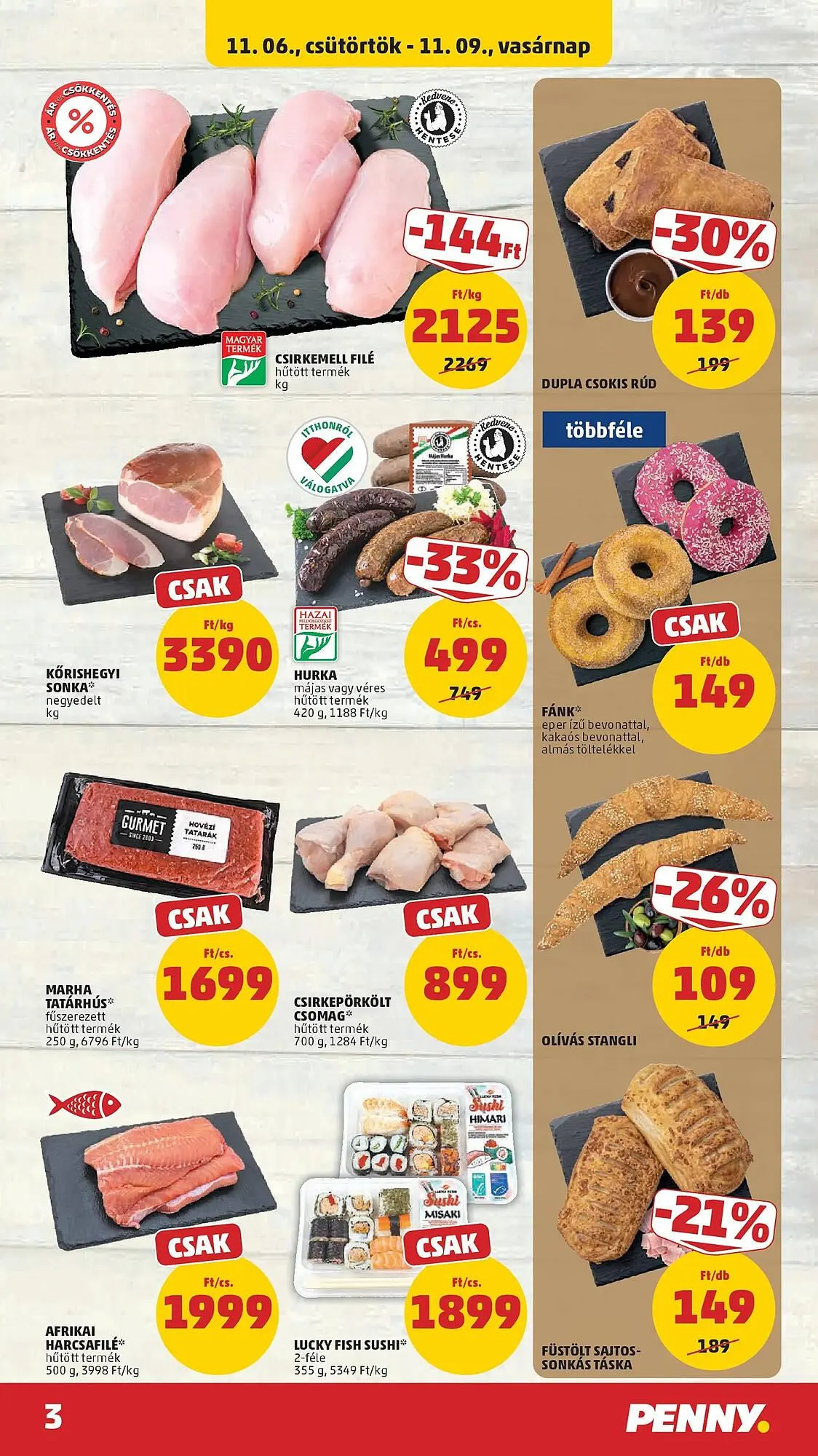 Katalógus PENNY akciós újság november 6.-tól november 12.-ig 2025. - Oldal 3