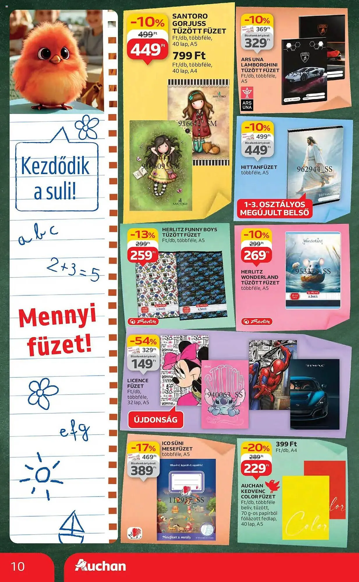 Katalógus Auchan akciós újság július 24.-tól augusztus 6.-ig 2025. - Oldal 10