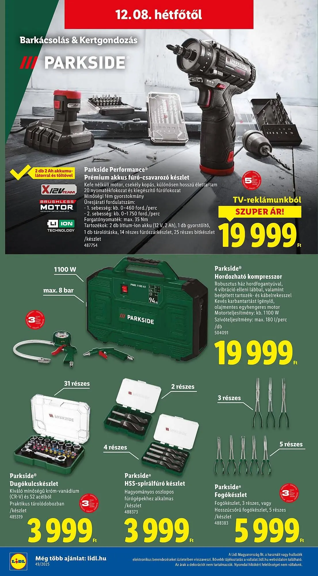 Katalógus Lidl akciós újság december 6.-tól december 10.-ig 2025. - Oldal 4