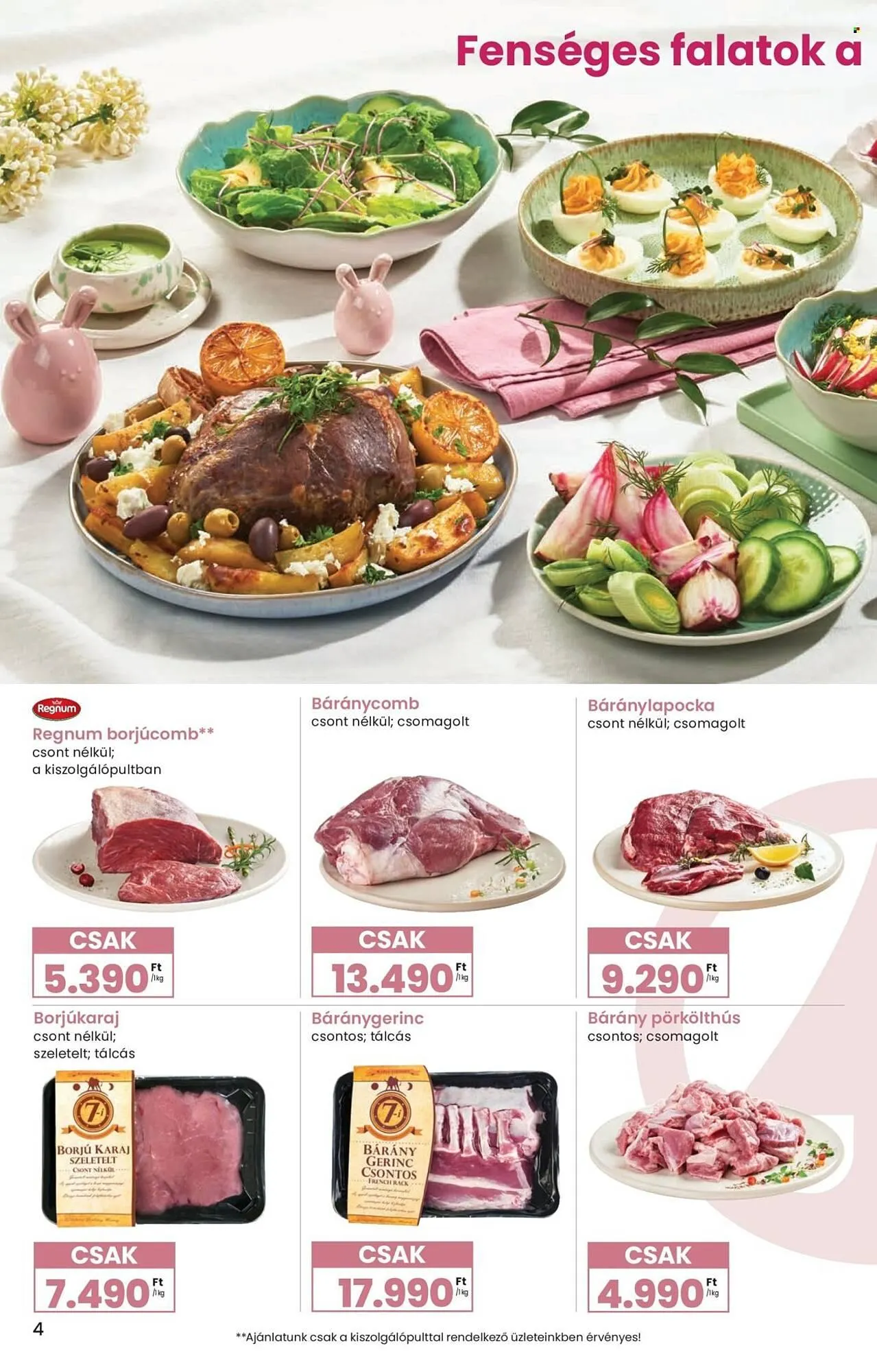 Katalógus Spar akciós újság március 9.-tól április 8.-ig 2026. - Oldal 4