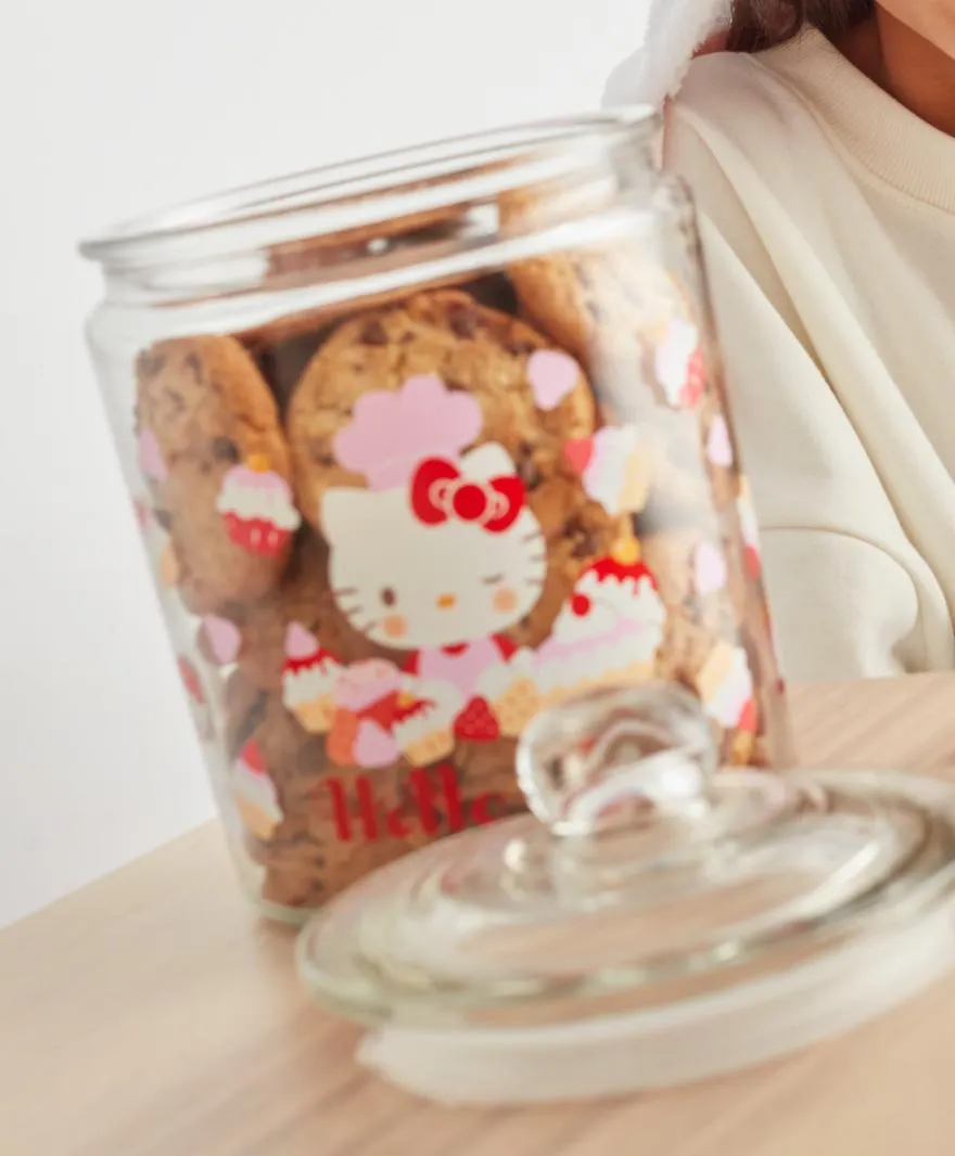 üvegtároló Hello Kitty mintával