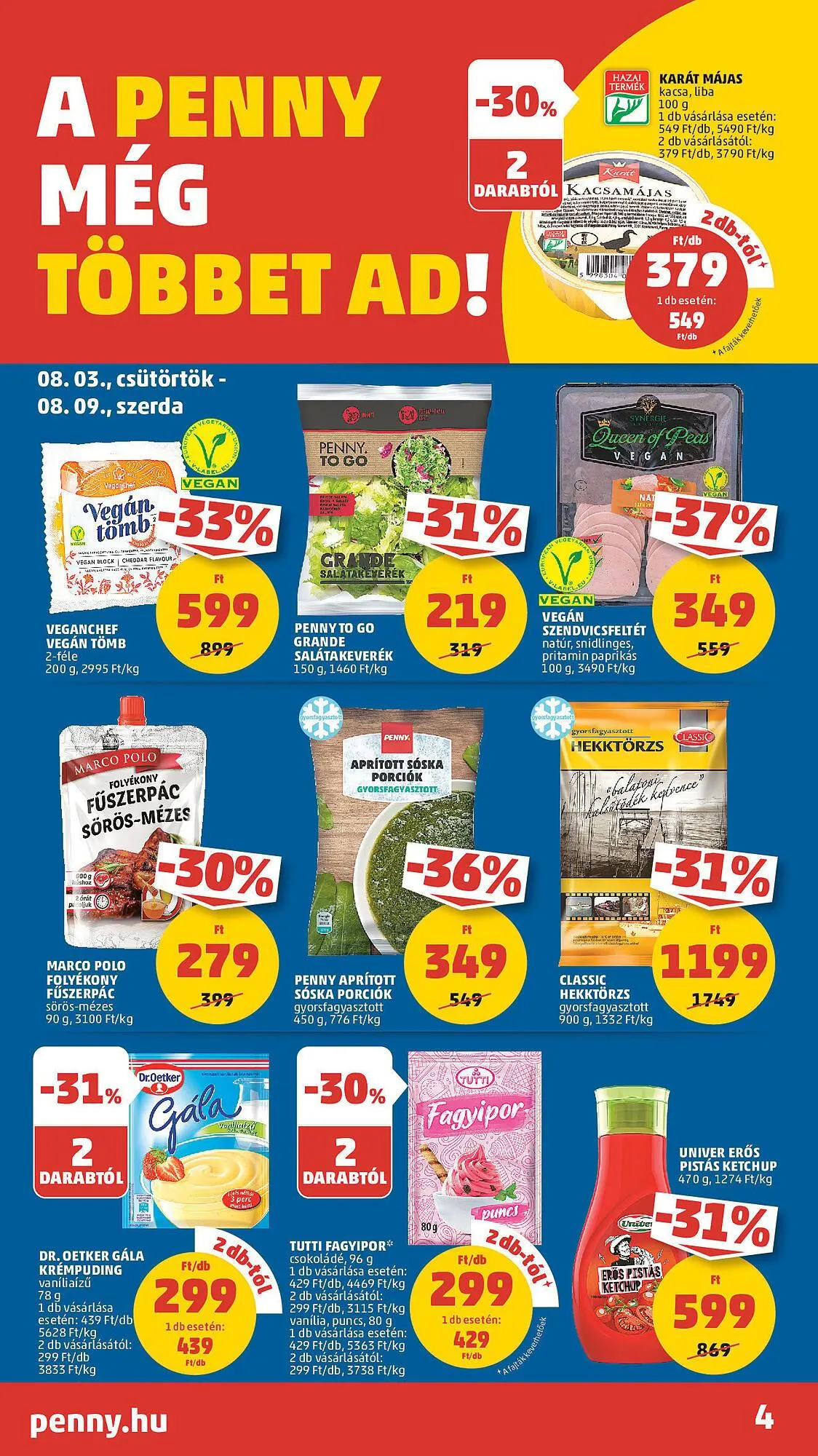 Katalógus PENNY akciós újság augusztus 1.-tól augusztus 9.-ig 2023. - Oldal 4