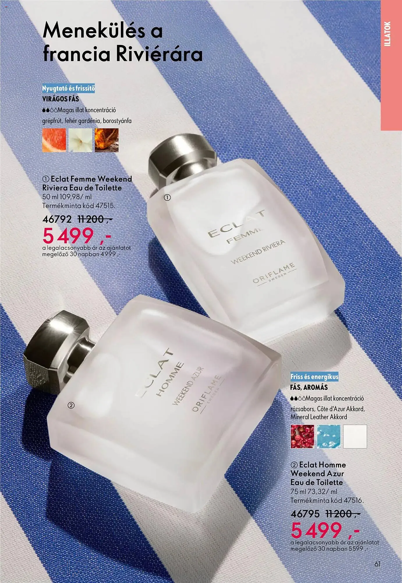 Katalógus Oriflame katalógus november 12.-tól december 2.-ig 2025. - Oldal 61