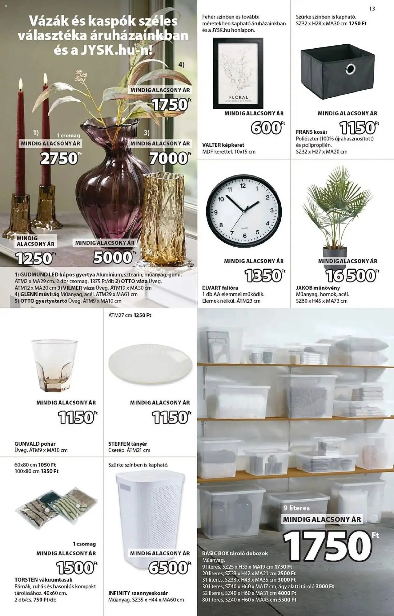 Katalógus JYSK akciós újság március 11.-tól április 7.-ig 2026. - Oldal 13