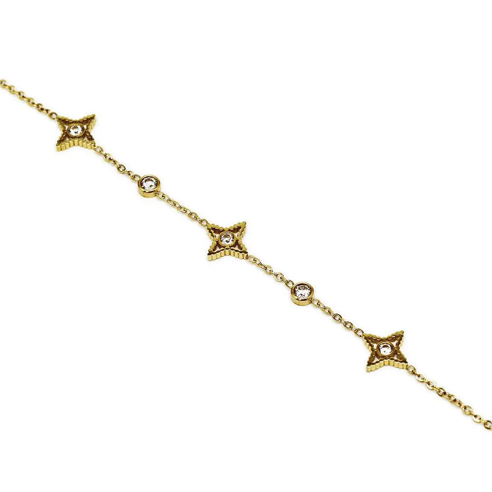 ZAG Manhattan acél karkötő