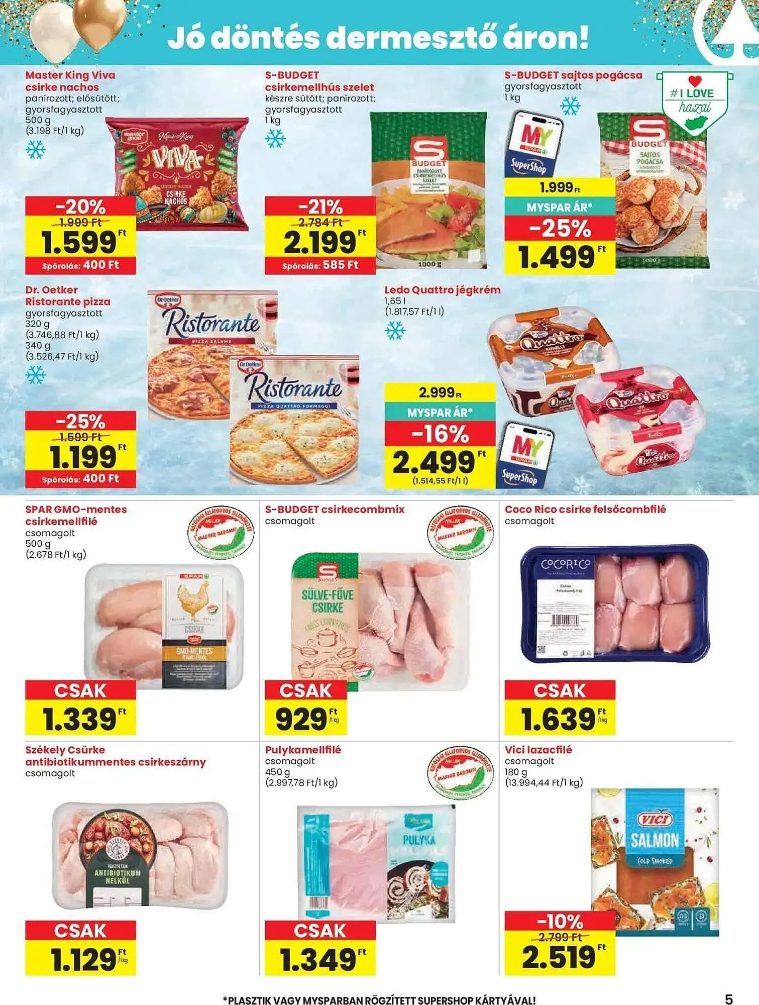 Katalógus Spar akciós újság április 9.-tól április 15.-ig 2026. - Oldal 5