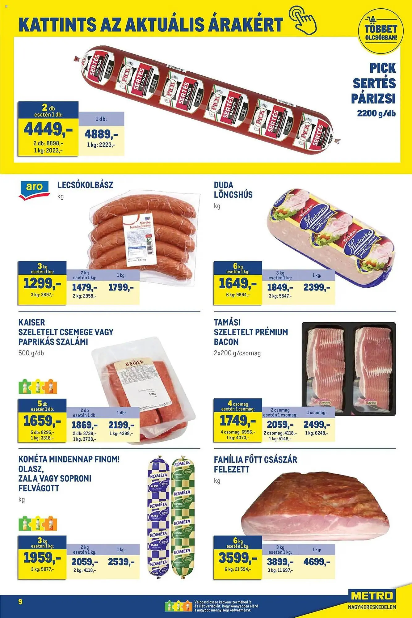 Katalógus Metro akciós újság április 7.-tól április 30.-ig 2026. - Oldal 9