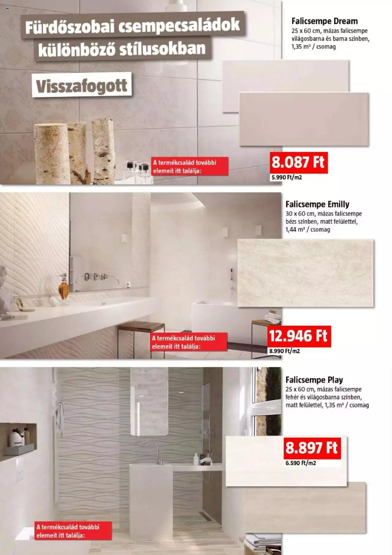 Katalógus Bauhaus - Csempék, padlólapok január 5.-tól december 31.-ig 2023. - Oldal 12