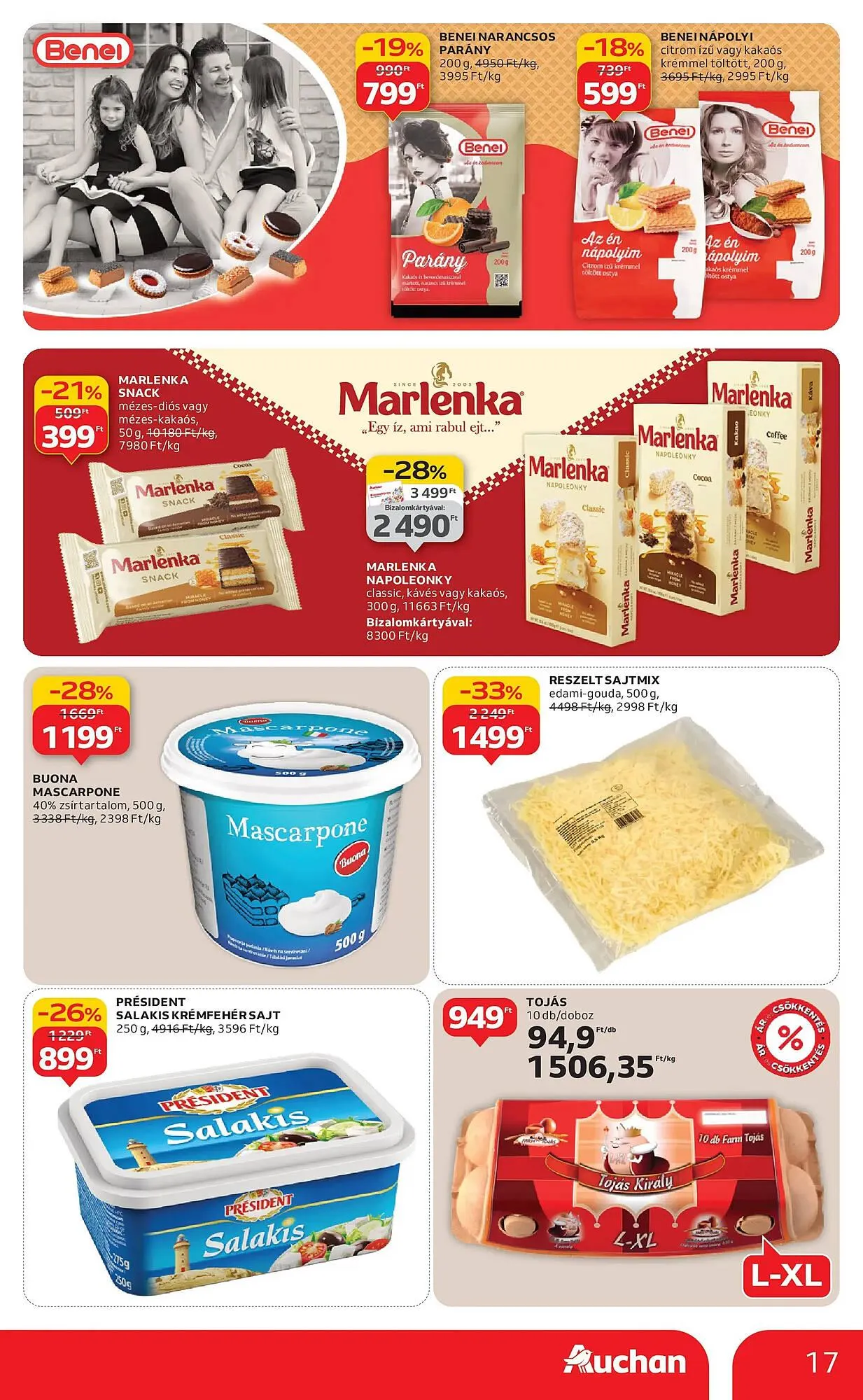 Katalógus Auchan akciós újság december 18.-tól december 24.-ig 2025. - Oldal 17