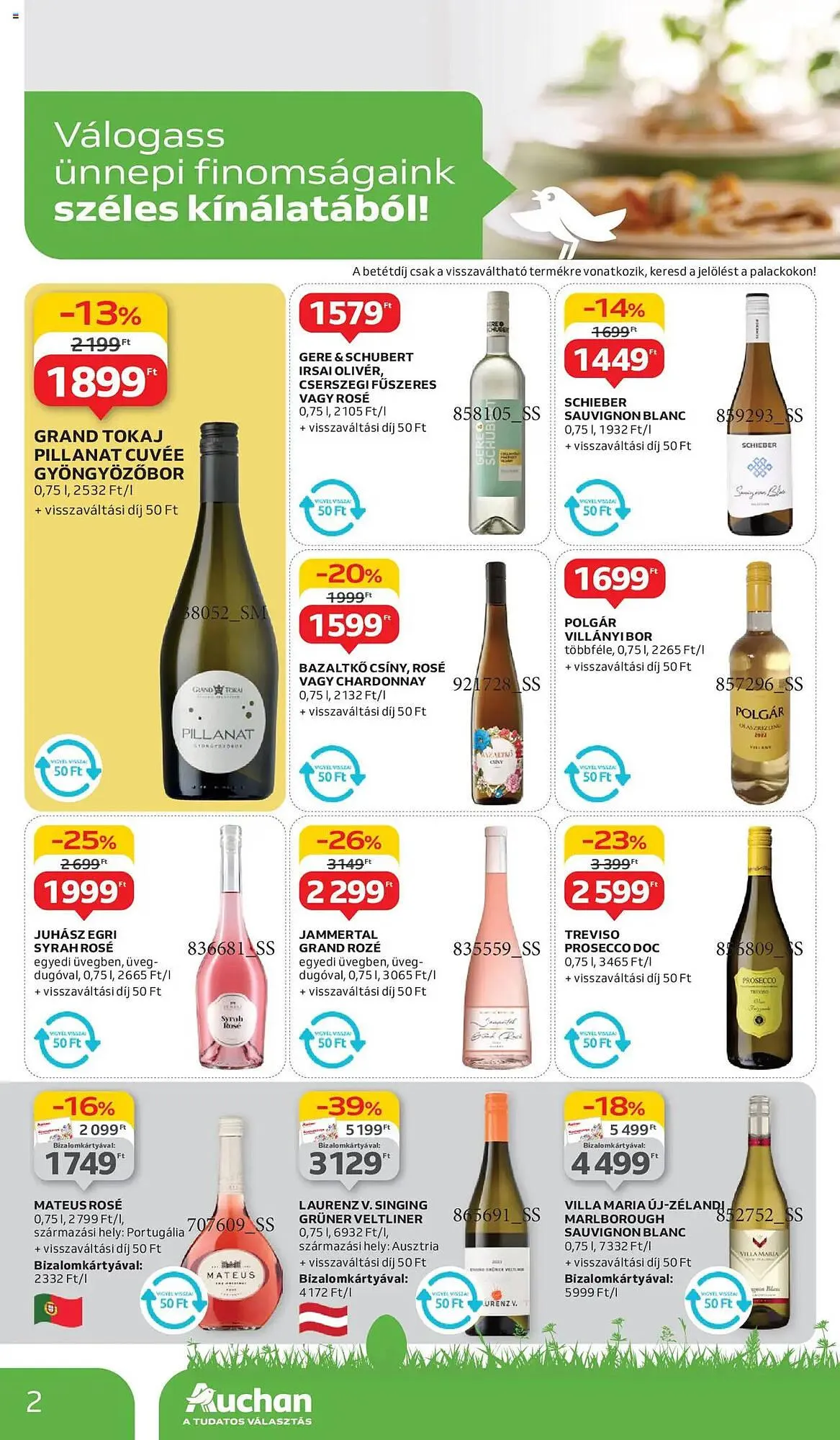 Katalógus Auchan akciós újság április 10.-tól április 23.-ig 2025. - Oldal 2