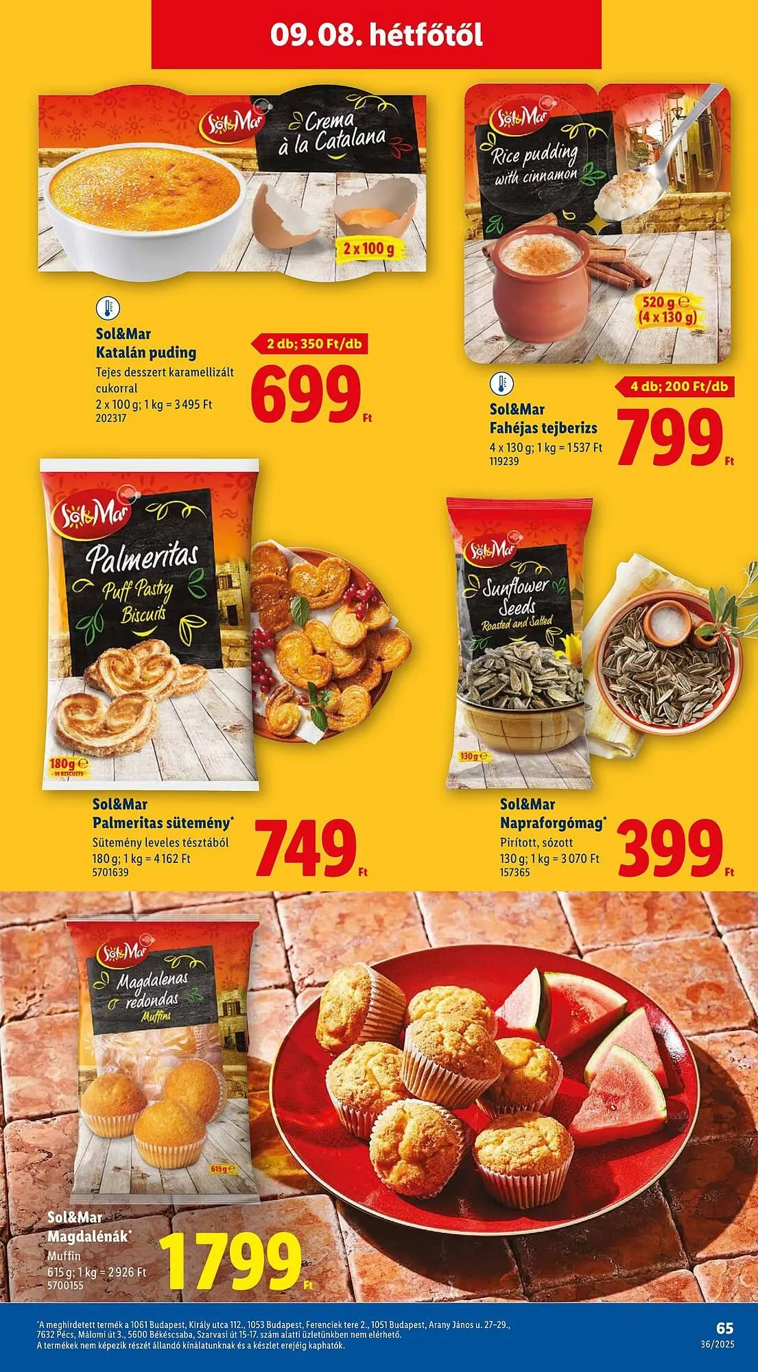 Katalógus Pick-Lidl Nyereményjáték 2025.09.24 akciós újság szeptember 4.-tól szeptember 10.-ig 2025. - Oldal 65