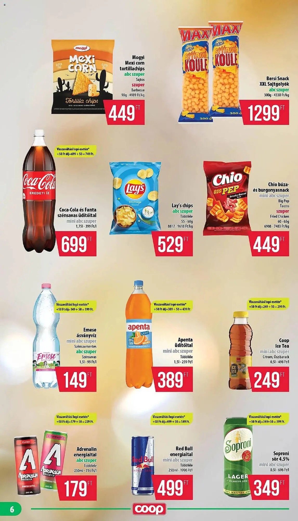 Katalógus Coop akciós újság február 19.-tól március 4.-ig 2026. - Oldal 6