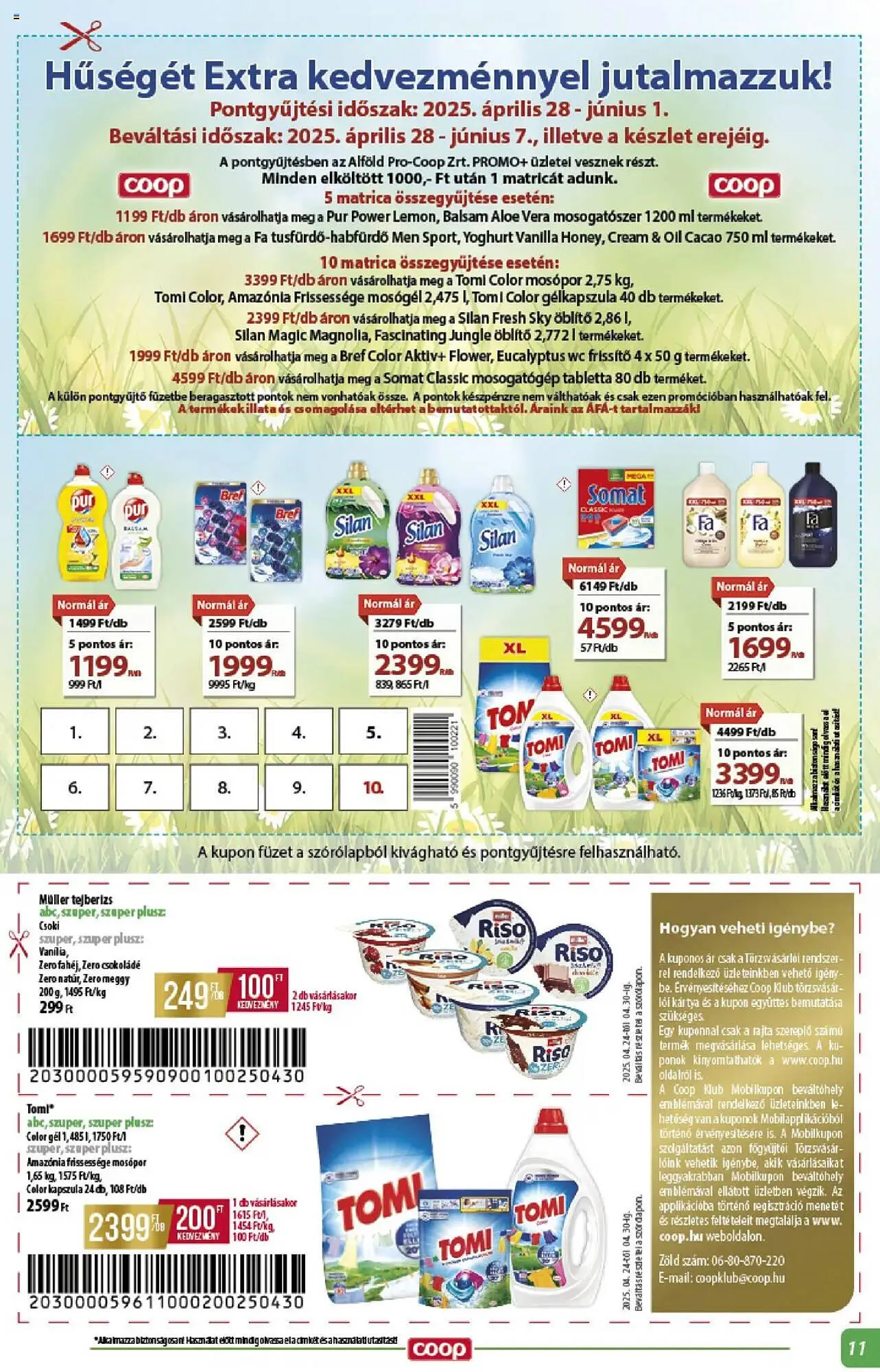 Katalógus Coop akciós újság április 24.-tól április 30.-ig 2025. - Oldal 11
