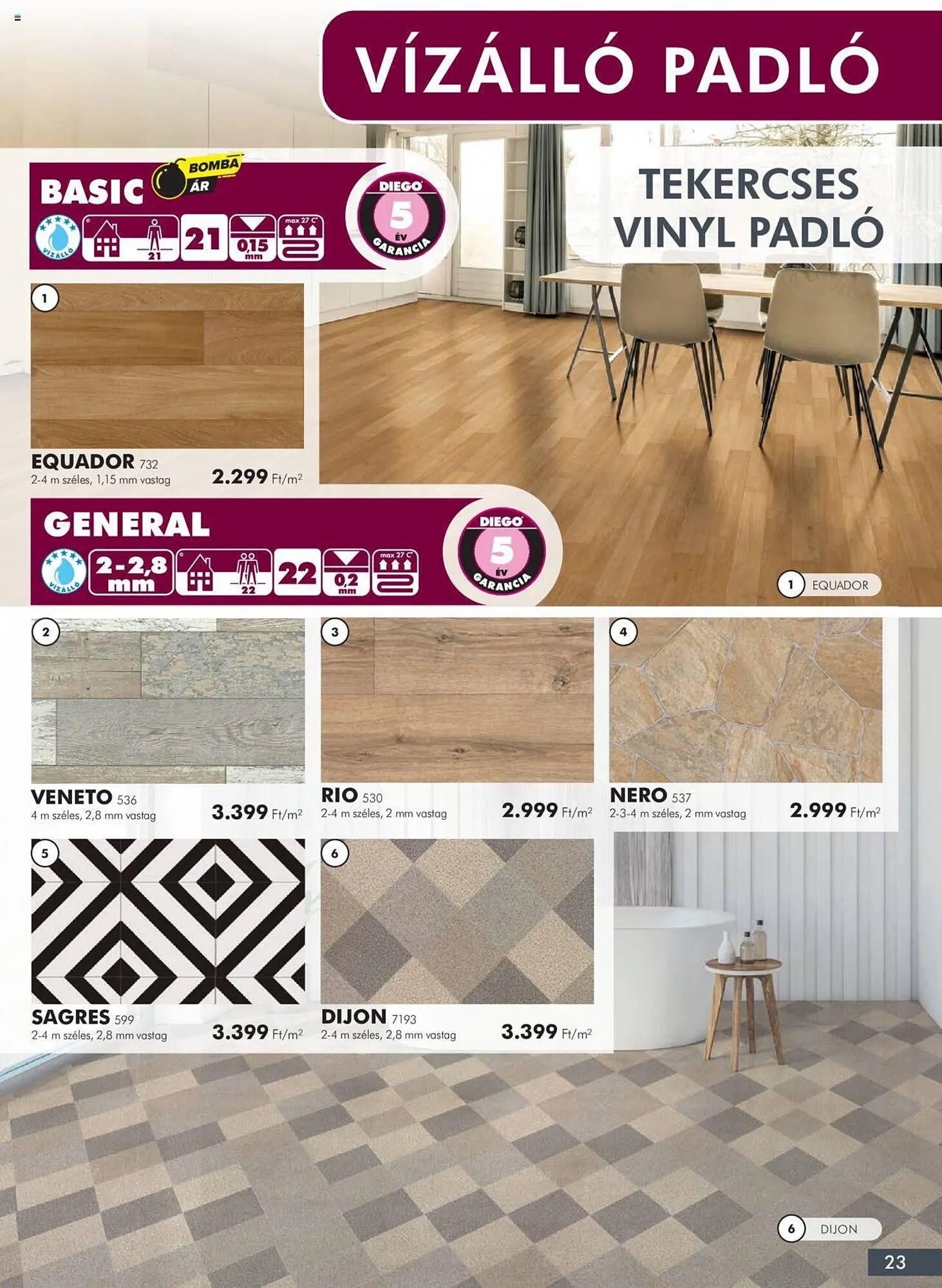 Katalógus Diego akciós újság április 3.-tól december 31.-ig 2024. - Oldal 23
