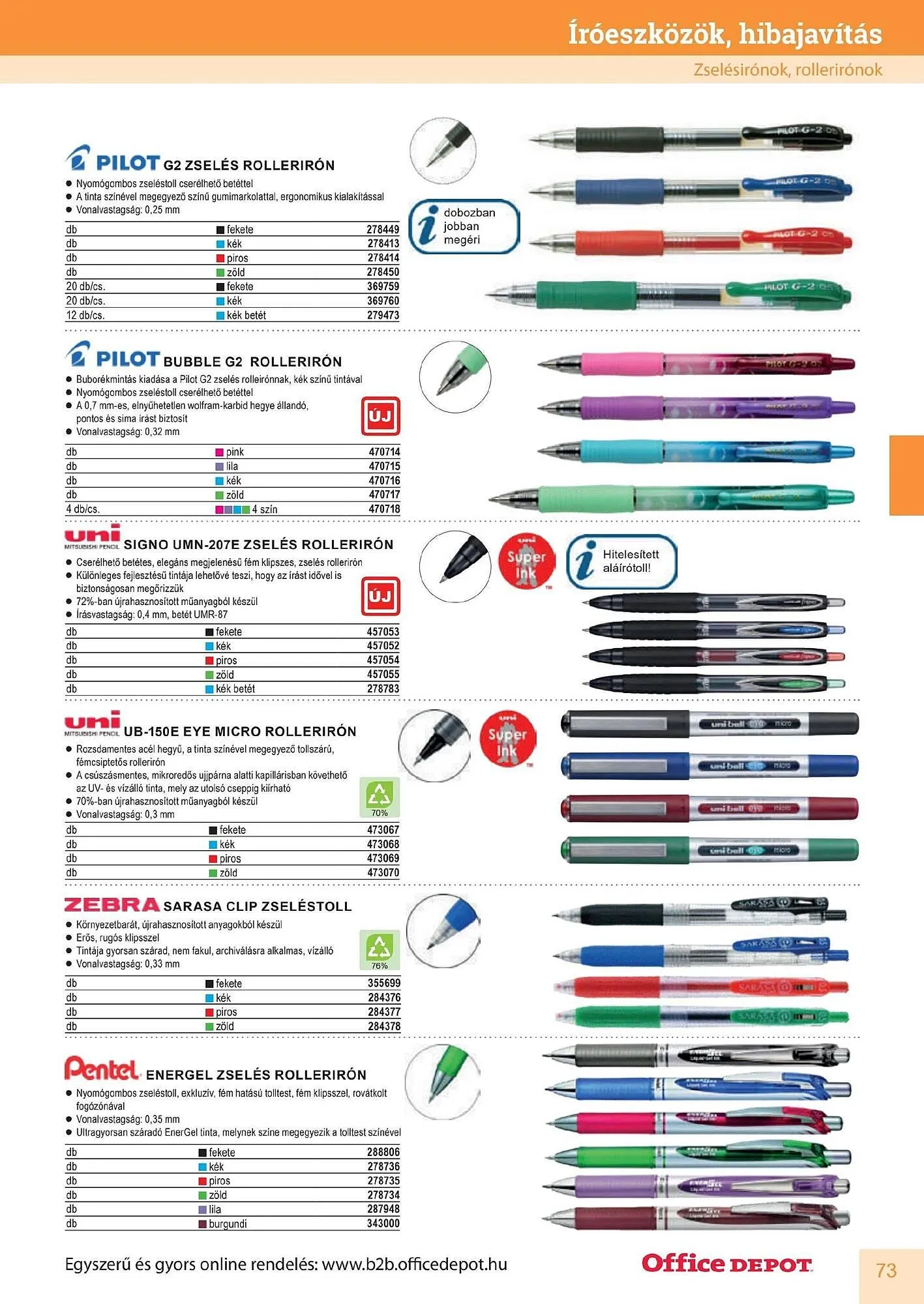 Katalógus Office Depot akciós újság május 9.-tól december 31.-ig 2026. - Oldal 73