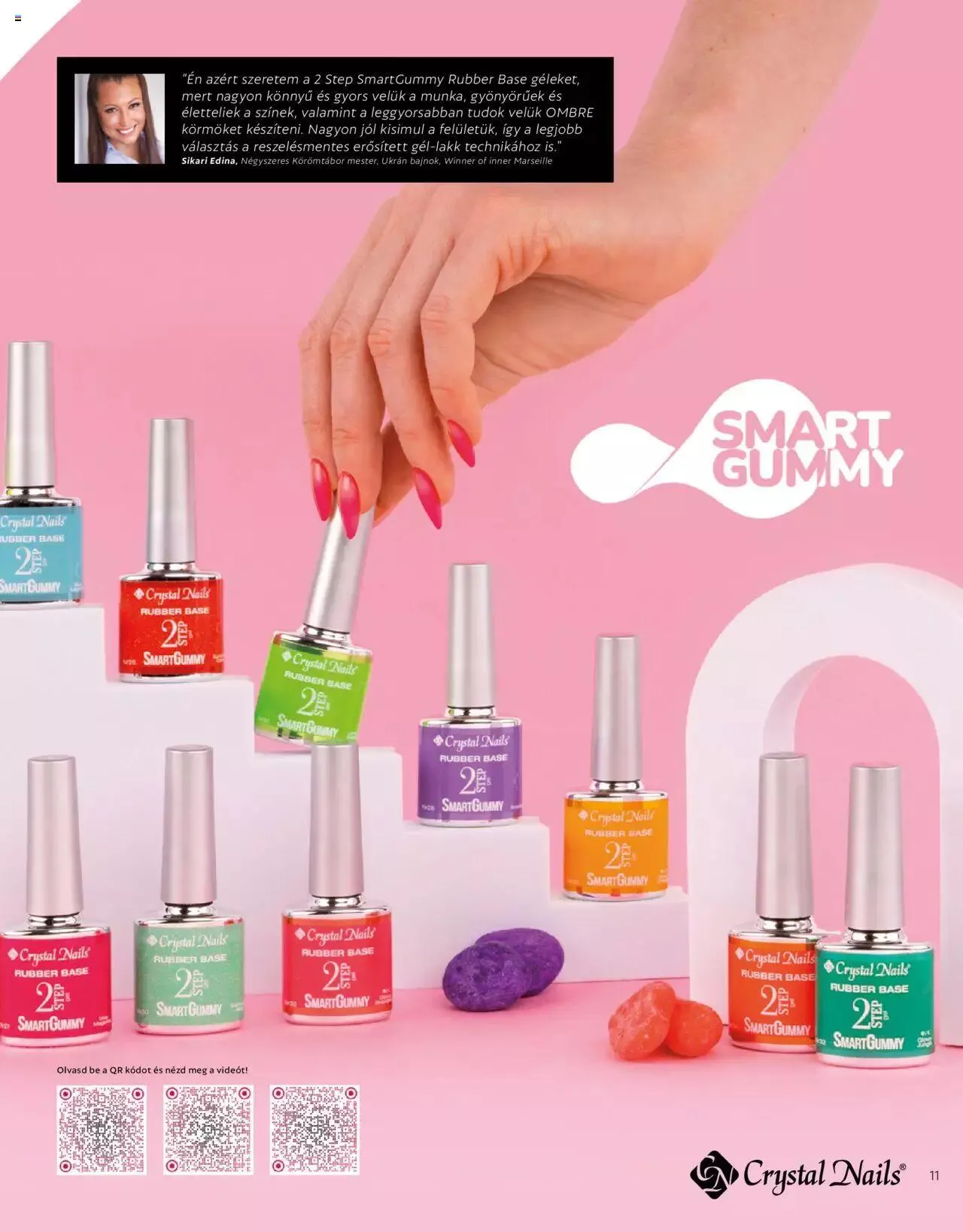 Katalógus Crystal Nails - NYÁR EXTRA KATALÓGUS június 1.-tól december 31.-ig 2023. - Oldal 11