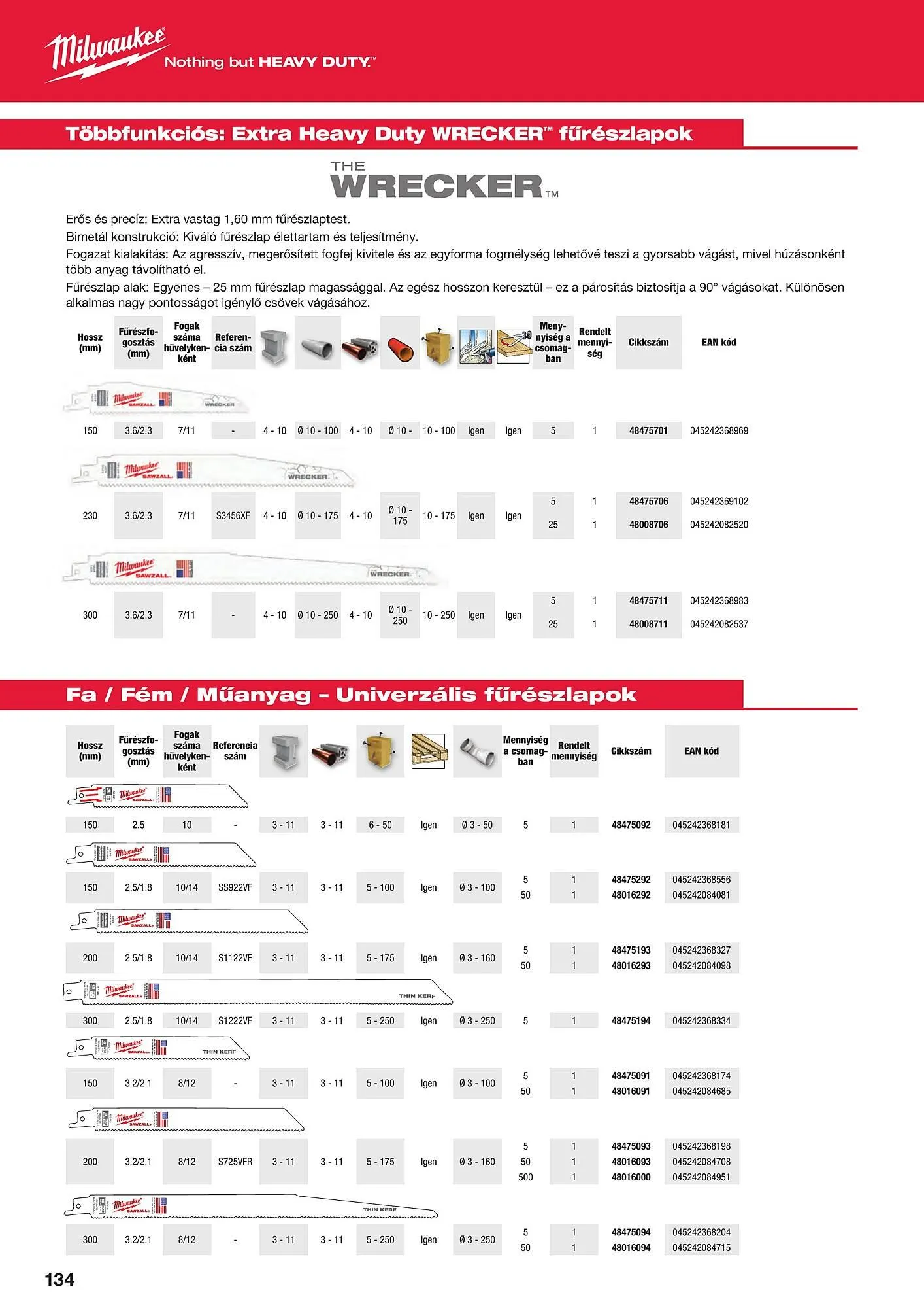 Katalógus Milwaukee akciós újság szeptember 16.-tól december 31.-ig 2025. - Oldal 134