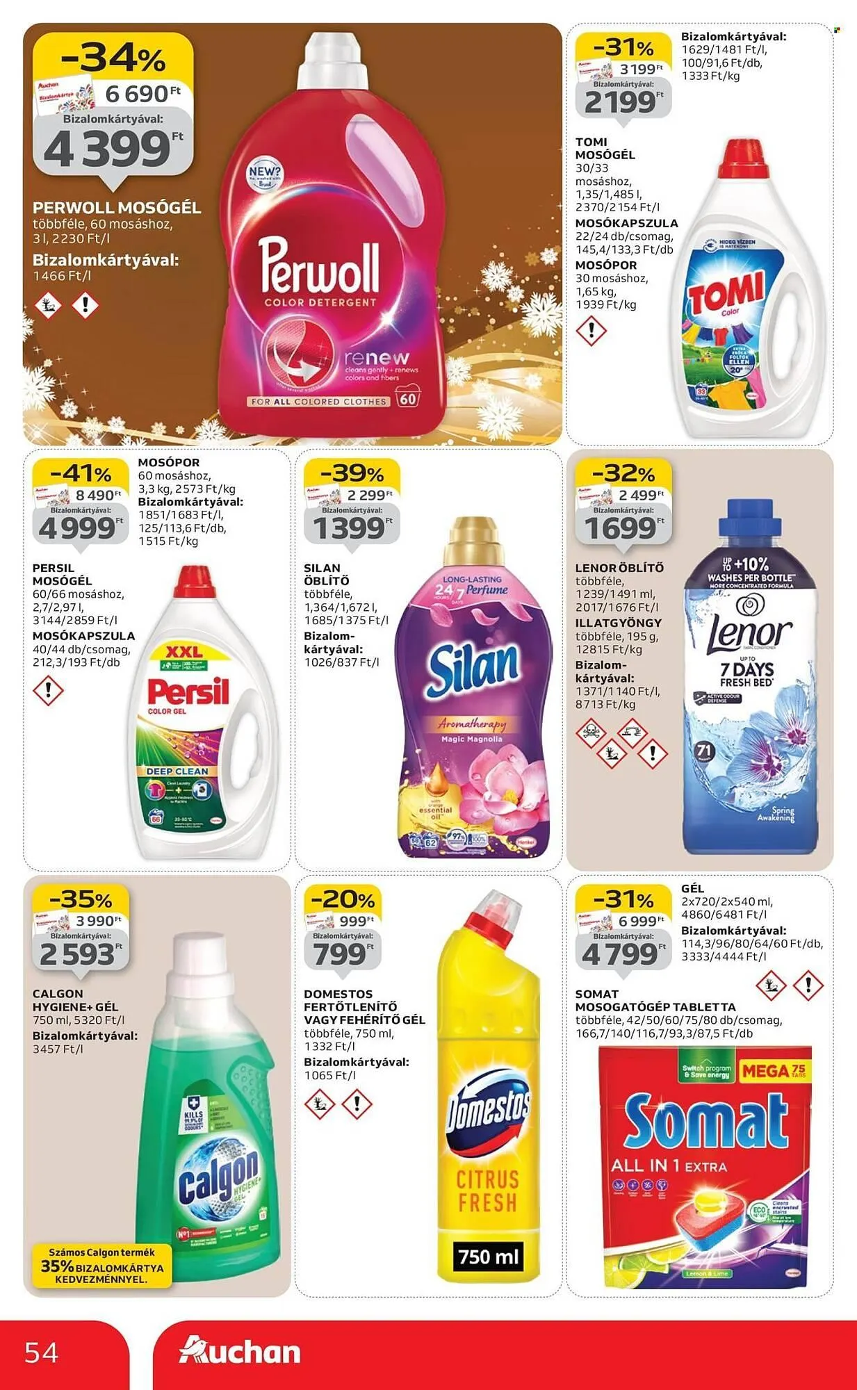 Katalógus Auchan akciós újság december 4.-tól december 10.-ig 2025. - Oldal 54
