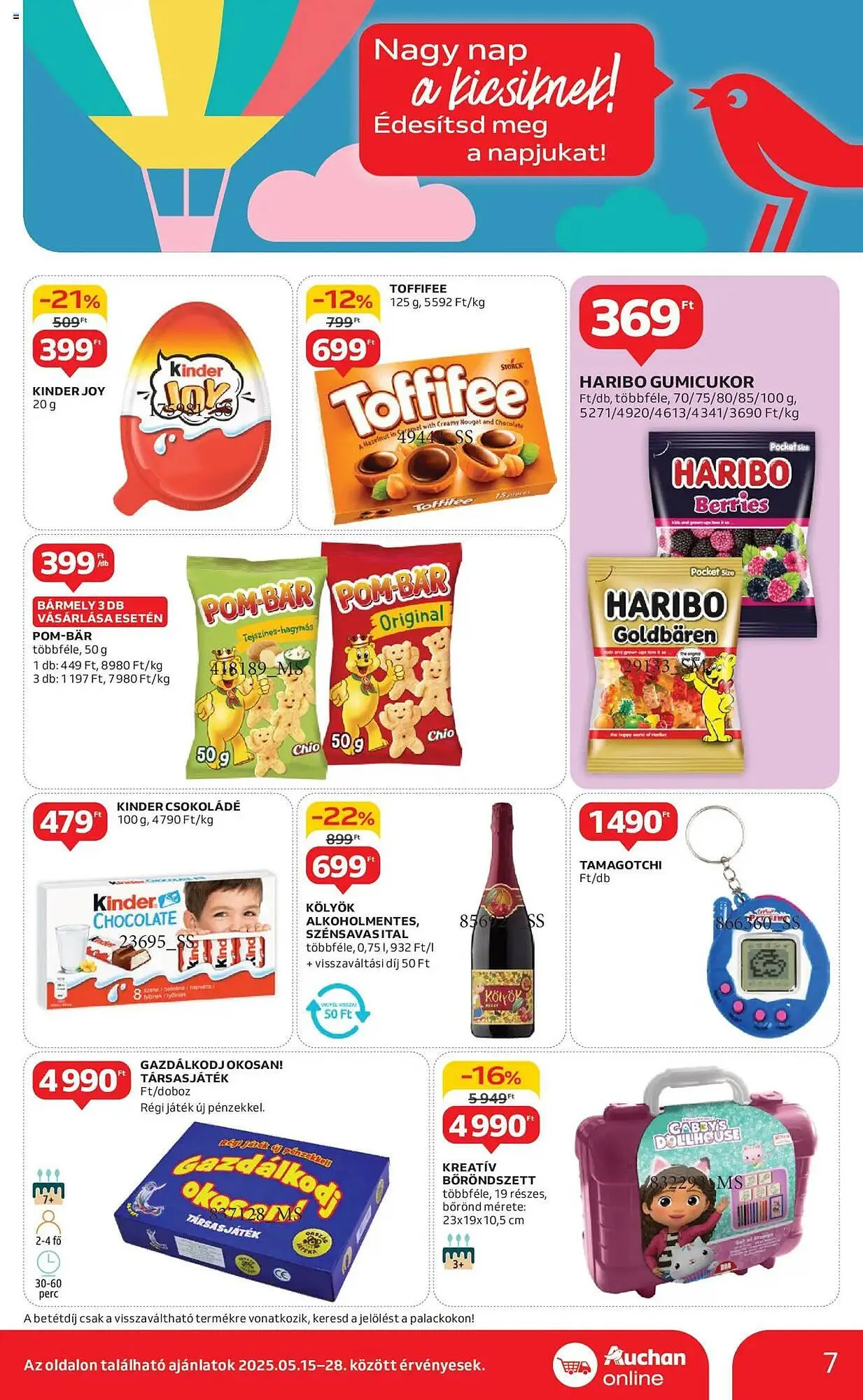 Katalógus Auchan akciós újság május 15.-tól május 21.-ig 2025. - Oldal 7