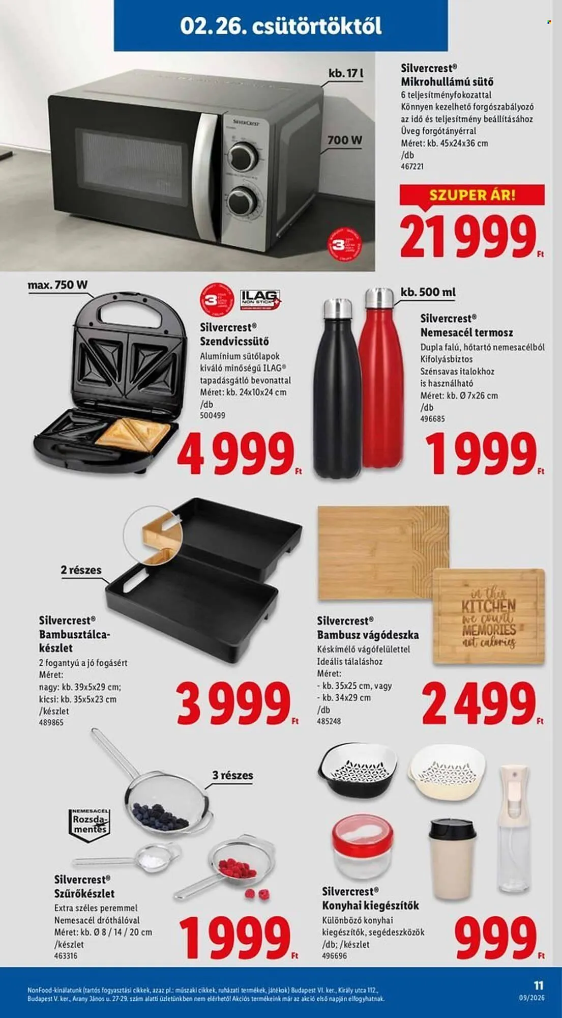 Katalógus Lidl akciós újság február 26.-tól március 4.-ig 2026. - Oldal 11